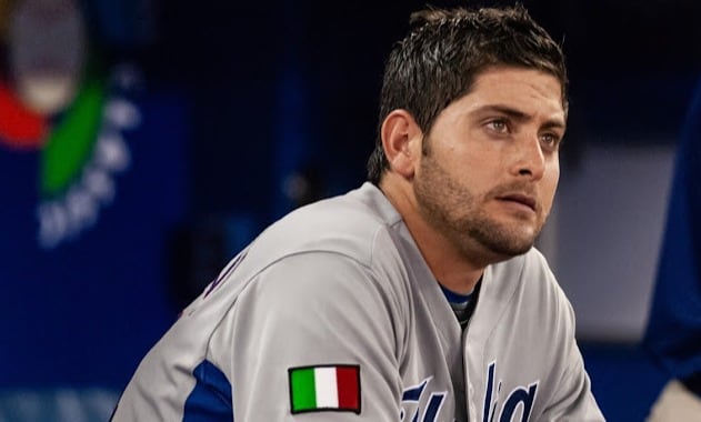Cervelli en su etapa como jugador de Italia en el WBC
