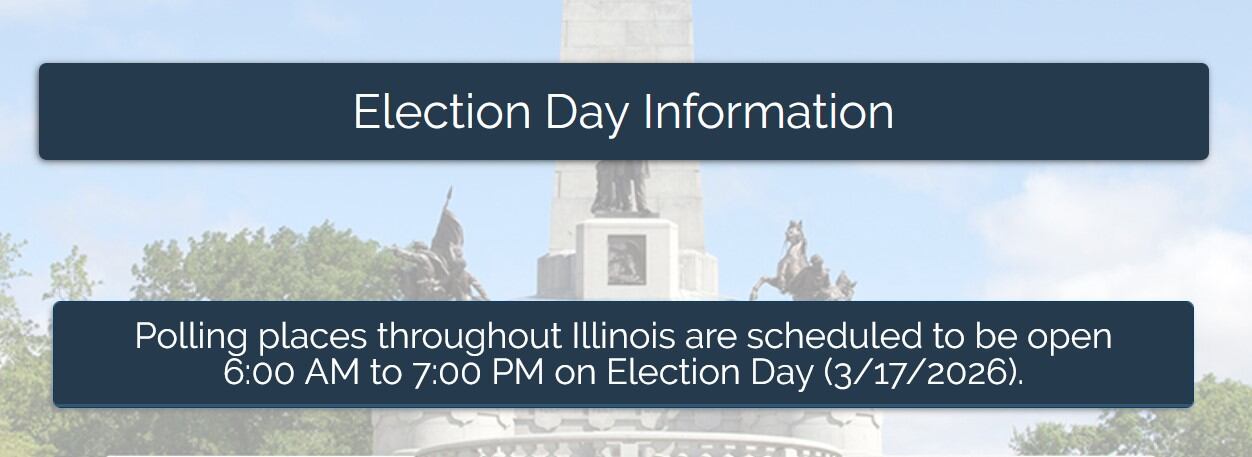 Los centros de votación en Illinois cierran a las 19 hs (hora local)