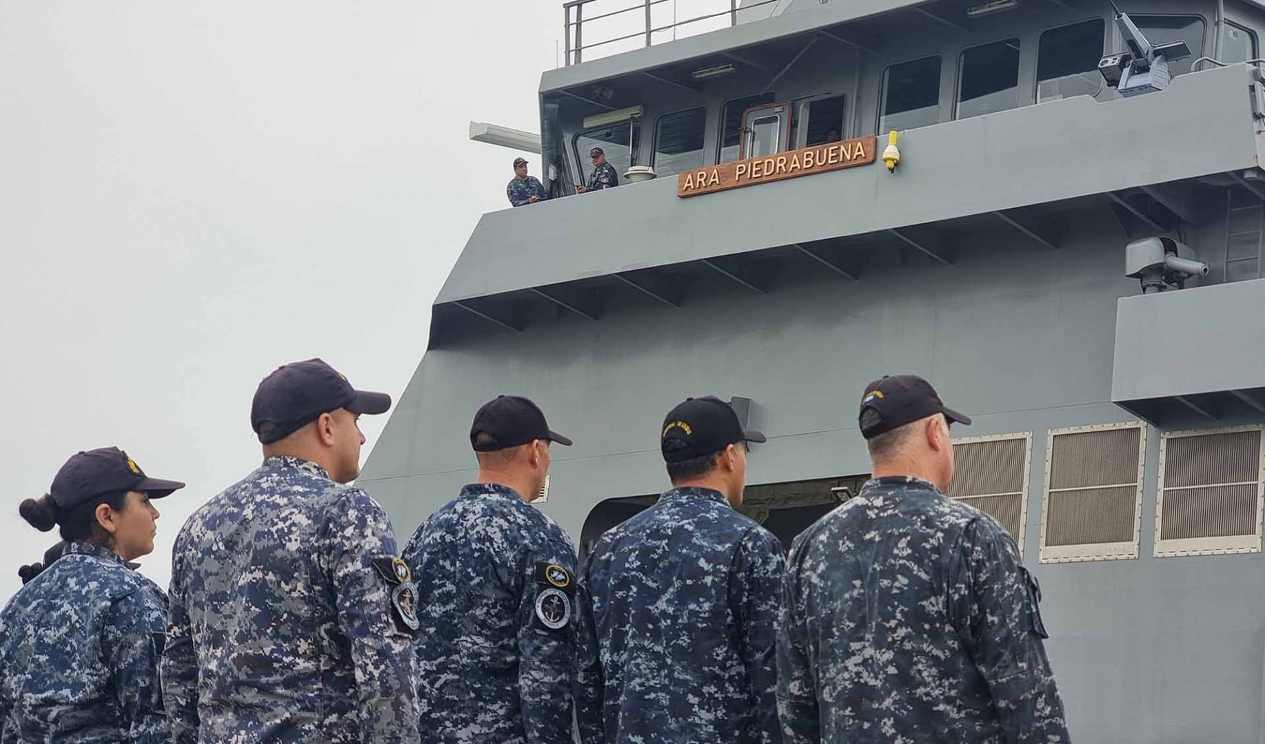 Buzos tácticos integraron la misión (Foto: Ministerio de Defensa)