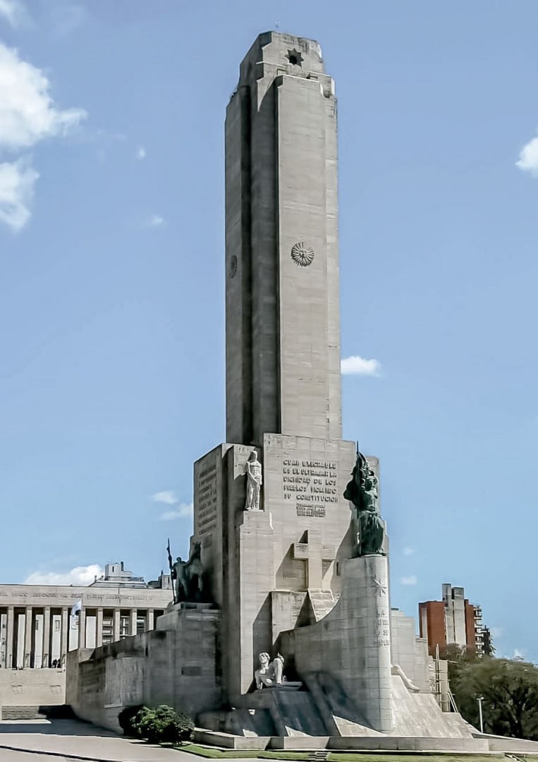 Monimento a la bandera en Rosario