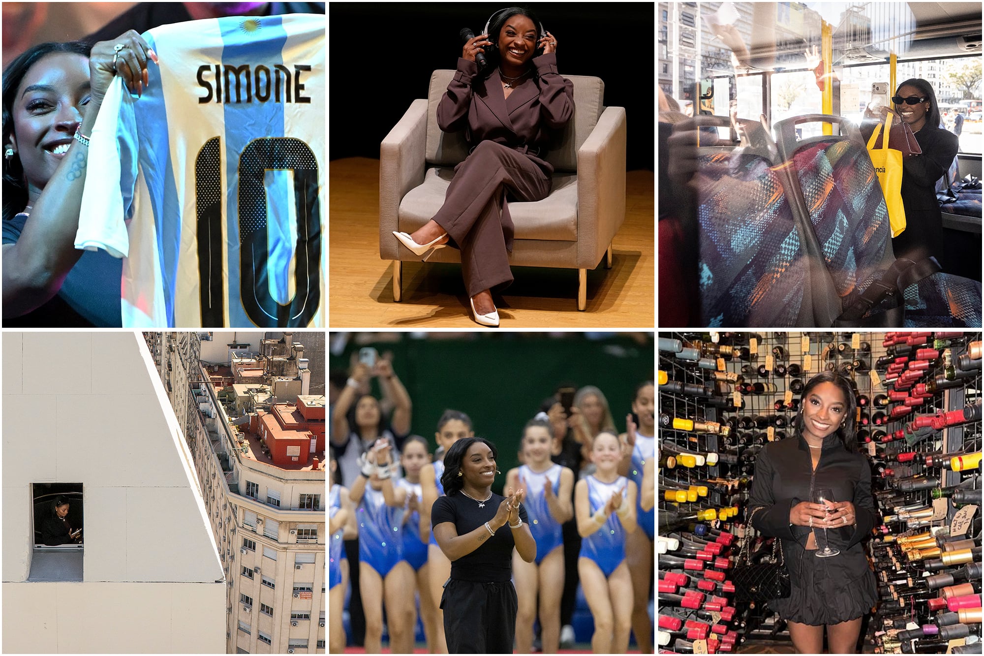 Simone Biles en Buenos Aires
