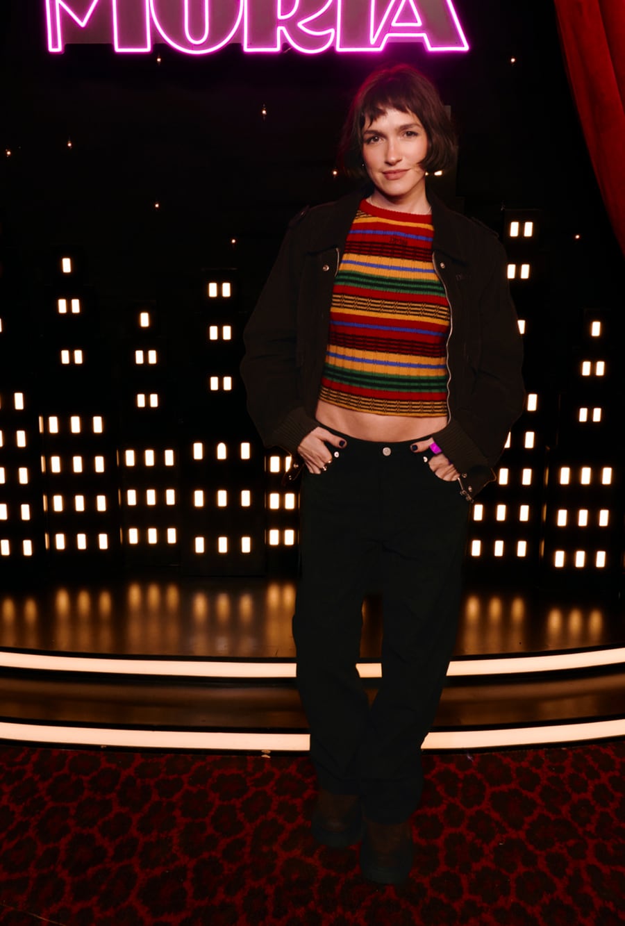 Candela Vetrano fue una de las invitadas especiales que, además del primer capítulo de la serie, pudieron disfrutar de un show exclusivo