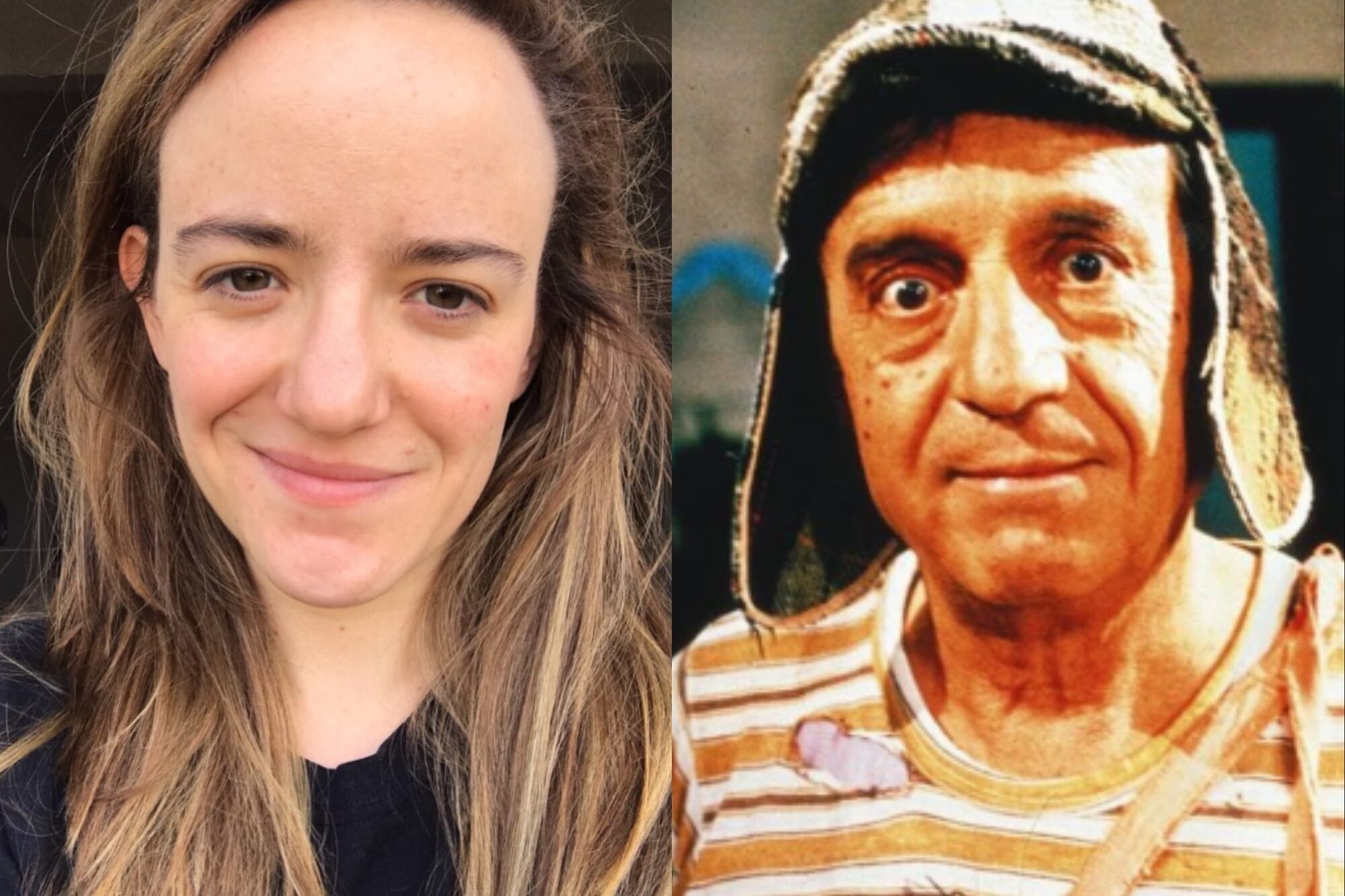 María Penella Gómez es nieta de Roberto Gómez Bolaños (Foto: Instagram @mariapenella / IMDb)