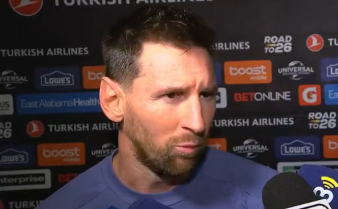 Lionel Messi: "Que la gente no tenga dudas que vamos a dejar todo para ganar el Mundial"