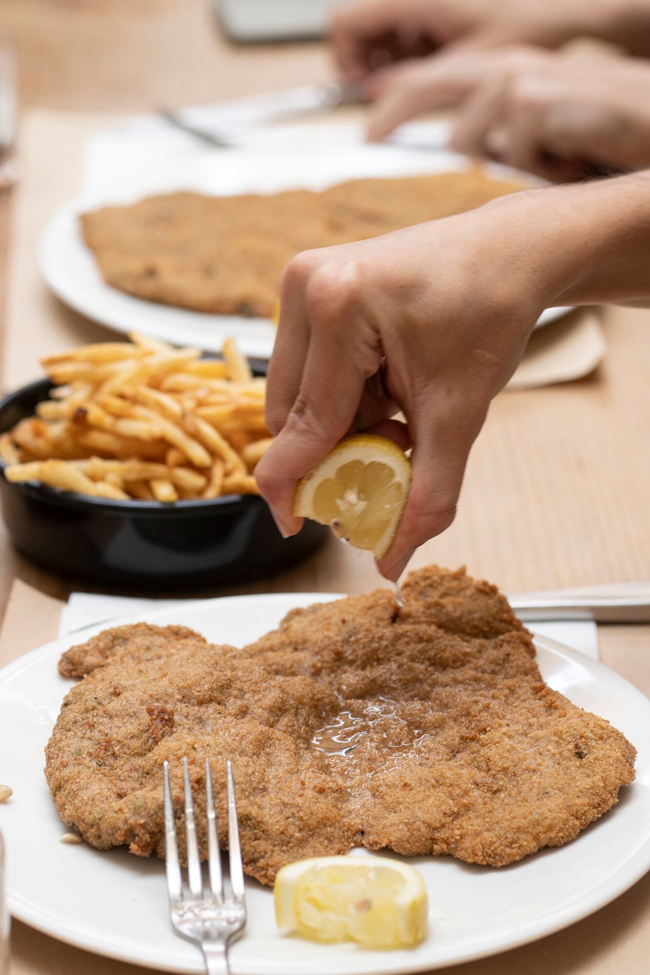 Milanesa de Christian Petersen