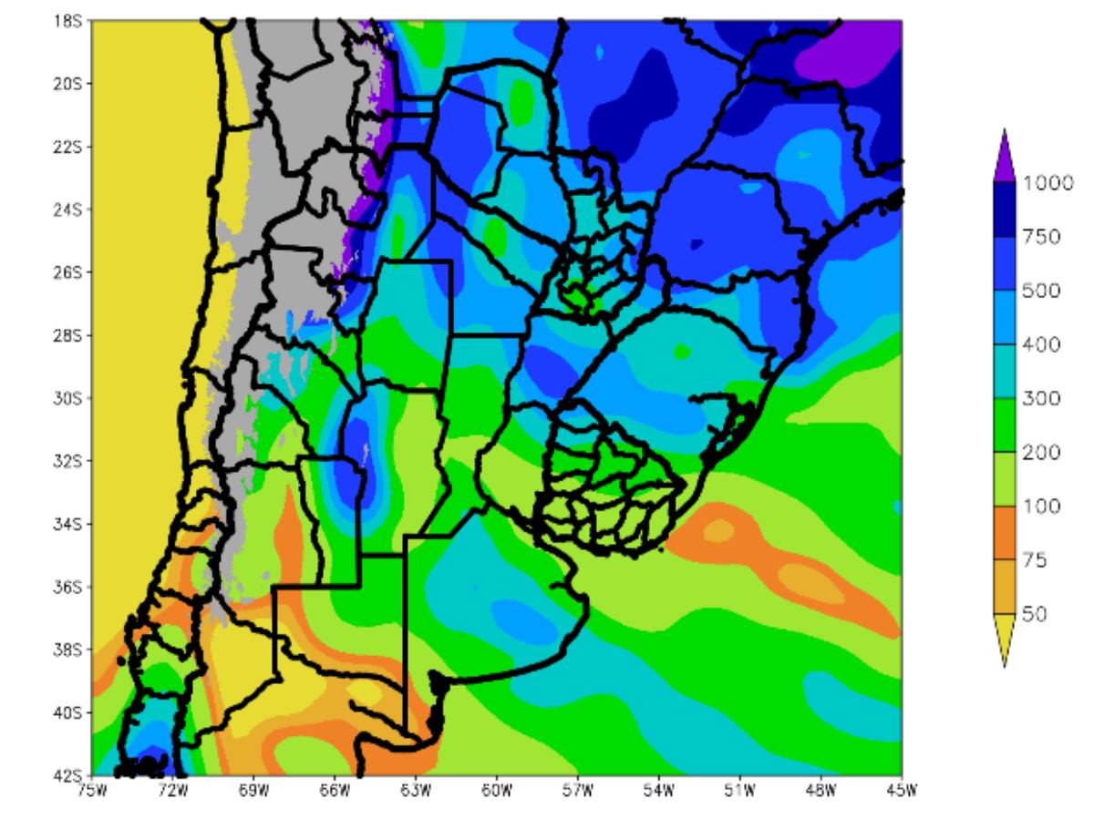 Precipitaciones previstas para el verano de 2026
