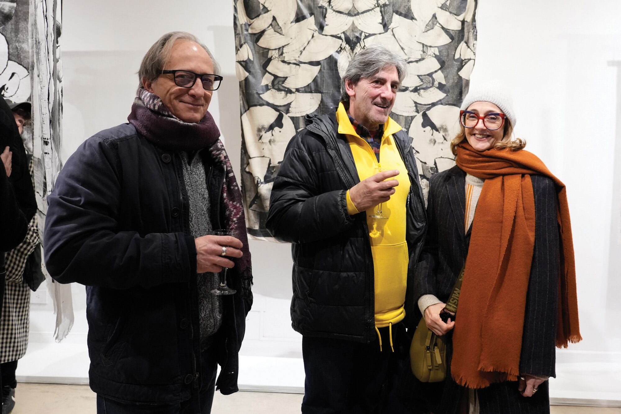 Entre la gran cantidad de invitados, también estuvo la actriz Carola Reyna.