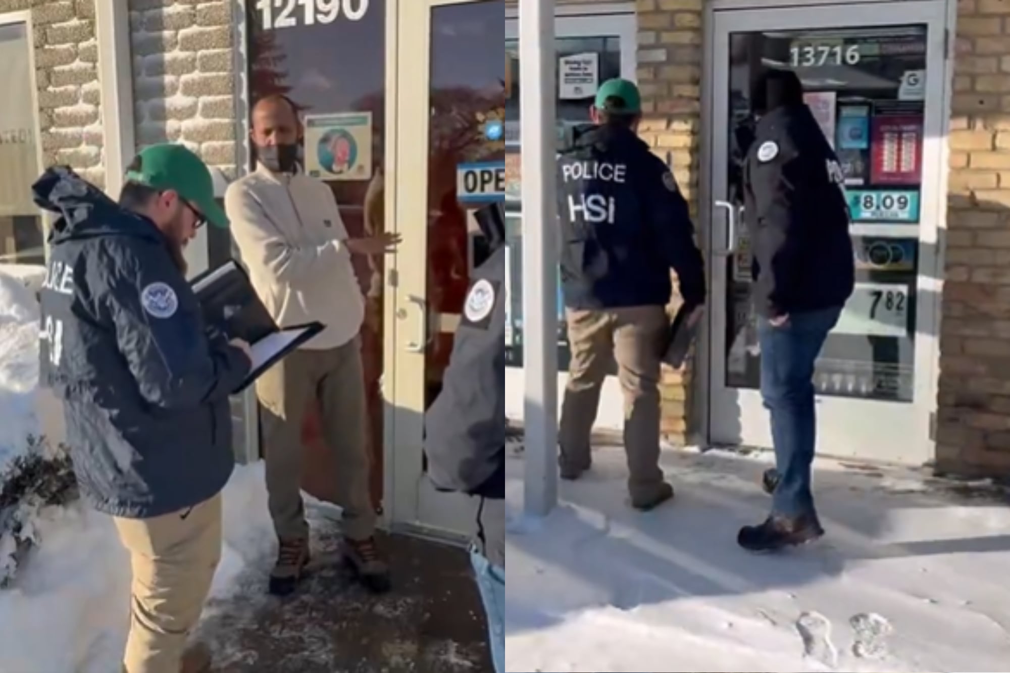 El DHS lanza una búsqueda puerta a puerta de inmigrantes en respuesta a un video viral