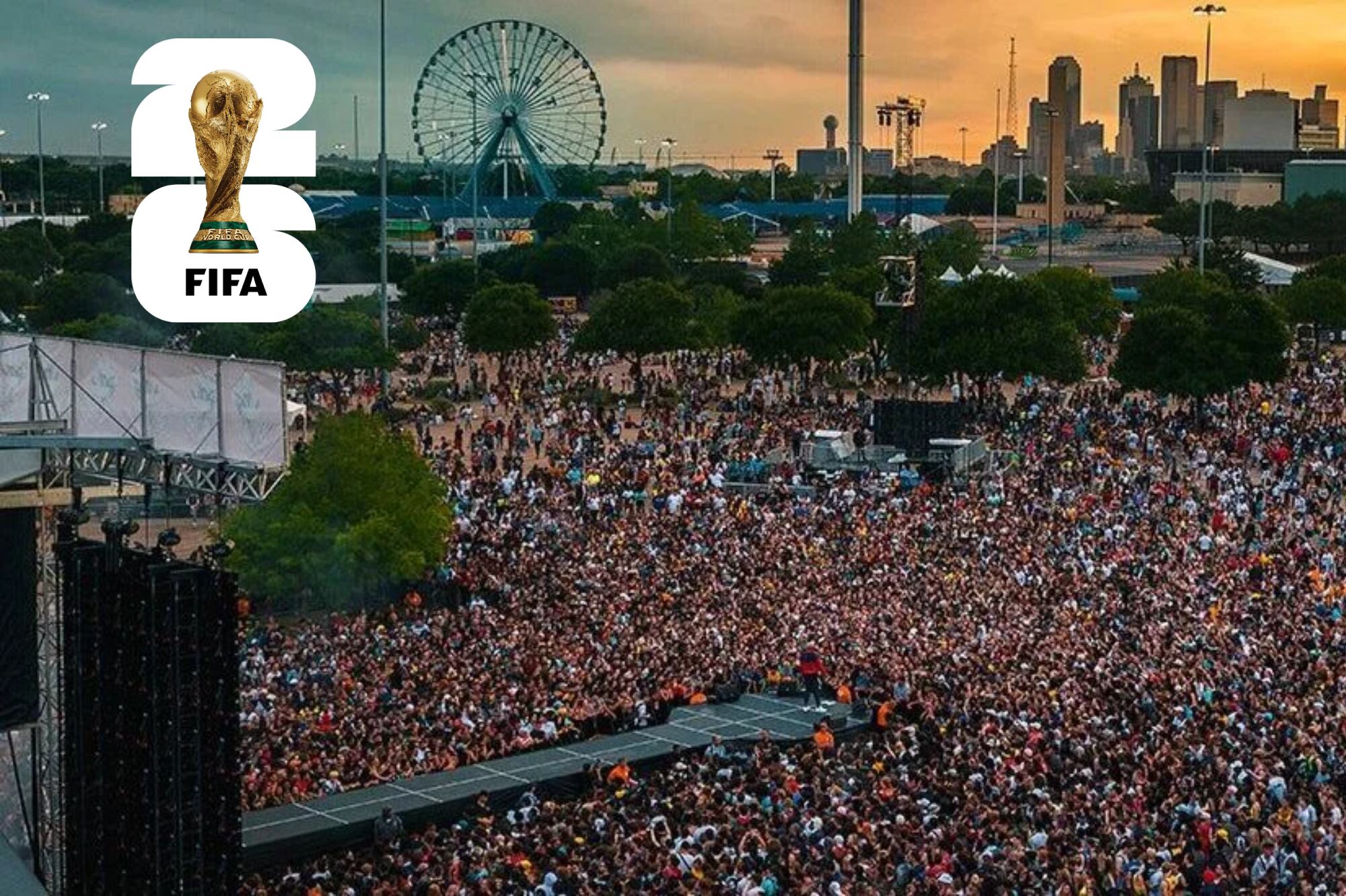 Mundial 2026 en Dallas: cinco beneficios para fans, del Fan Festival gratis al transporte especial