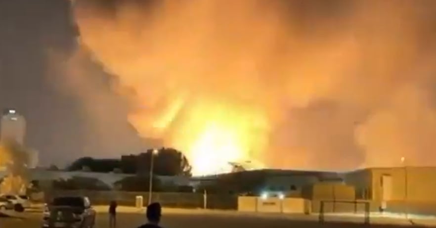 Irán atacó una base militar de EE.UU. en Bahréin y lanzó misiles contra dos buques petroleros de Emiratos Árabes