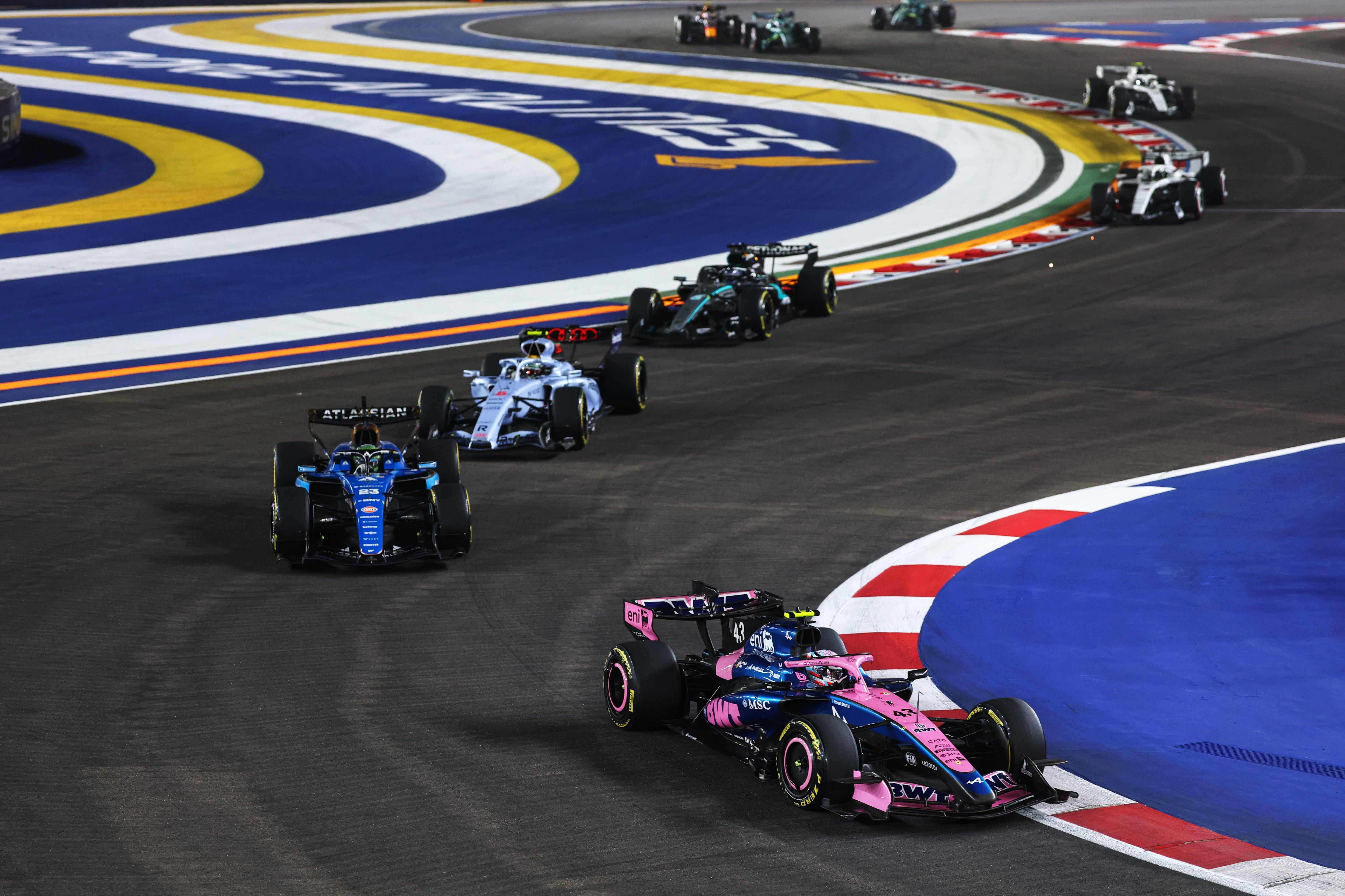 Franco Colapinto, tras abandonar en el Gran Premio de Singapur: “Tengo ganas de revancha”