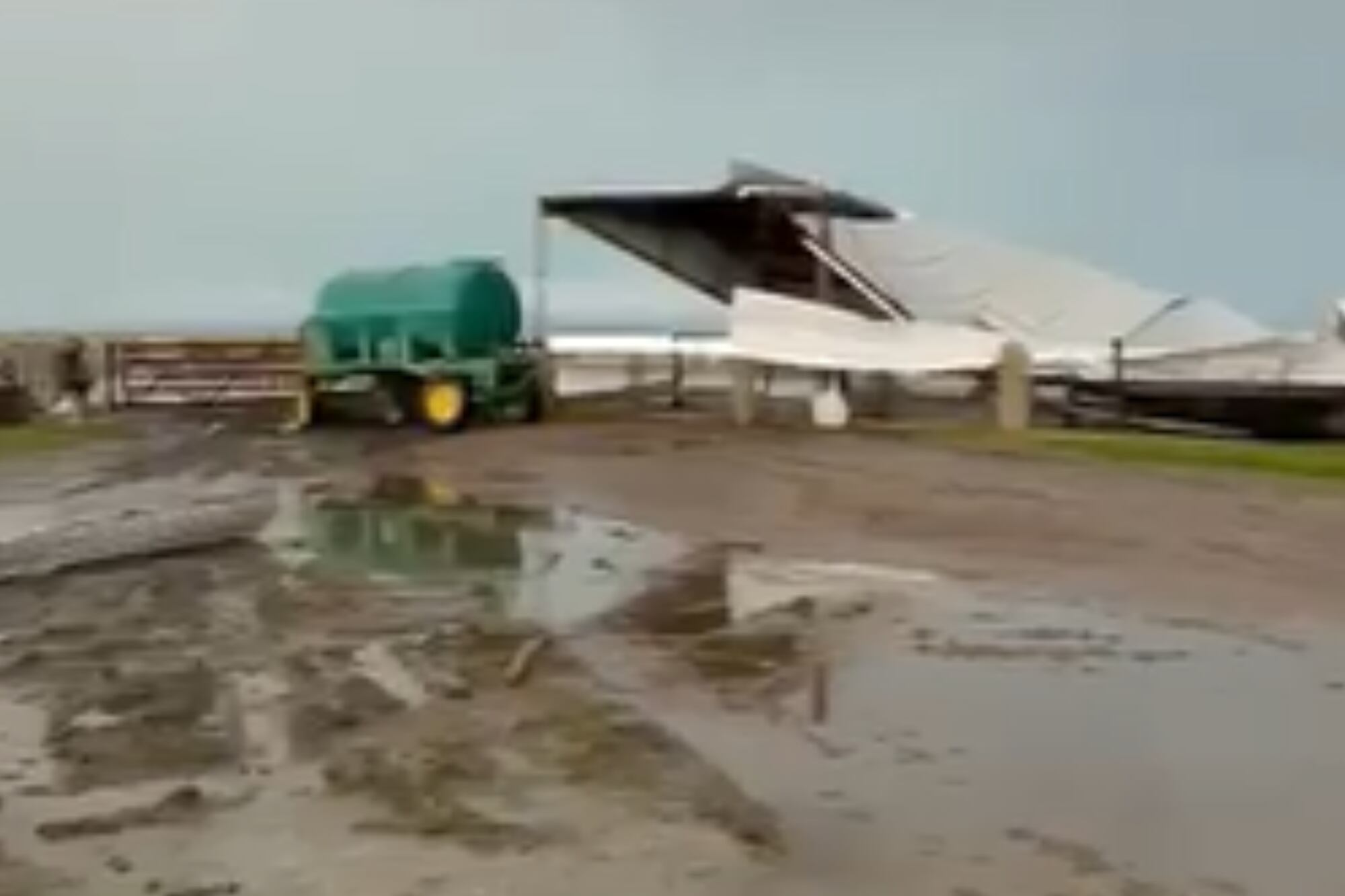 Hubo graves daños en la infraestructura de galones y silos en la zona sur de Córdoba