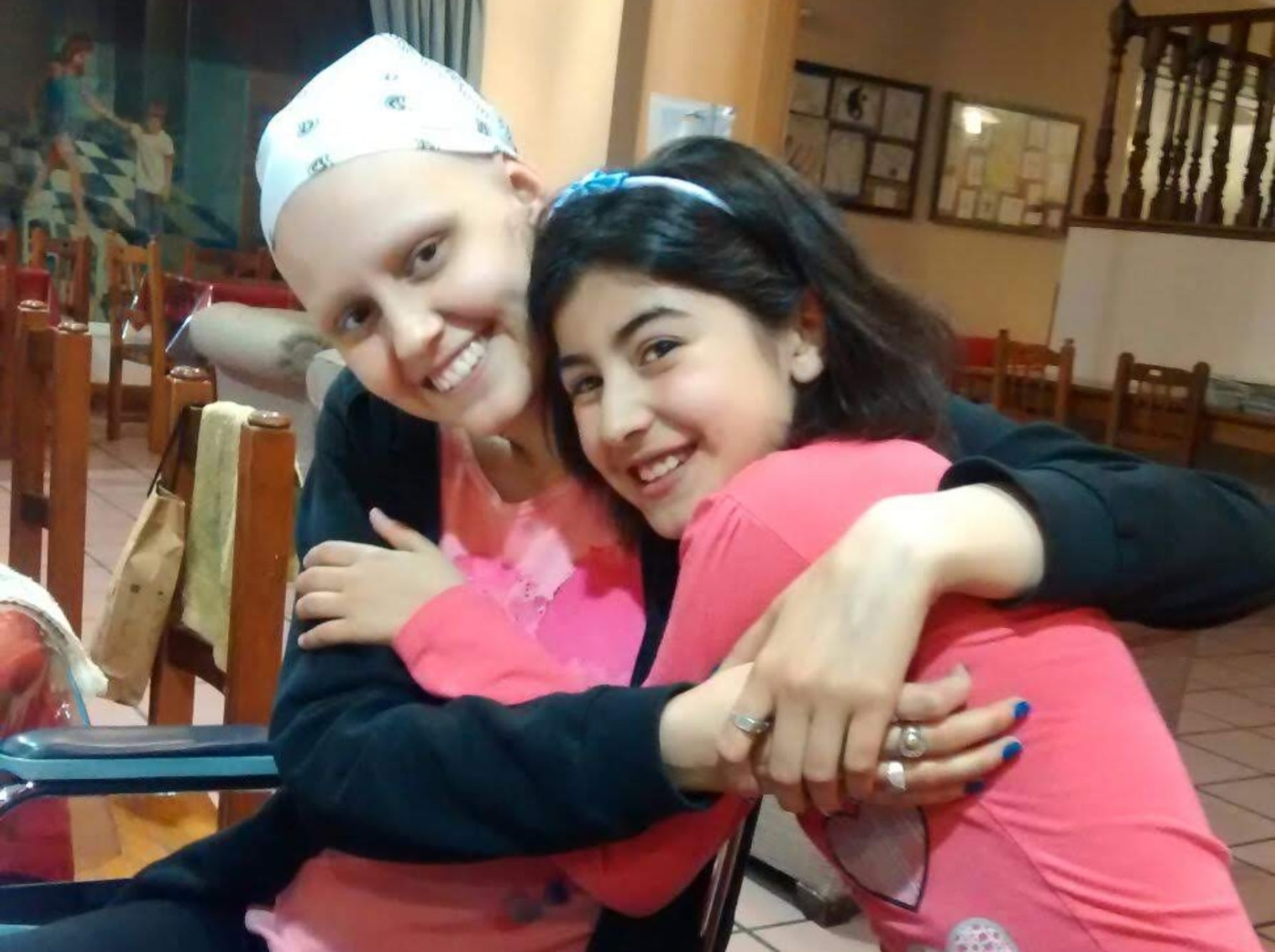 Valentina y Catalina se conocieron en un momento muy difícil y se hicieron muy amigas.