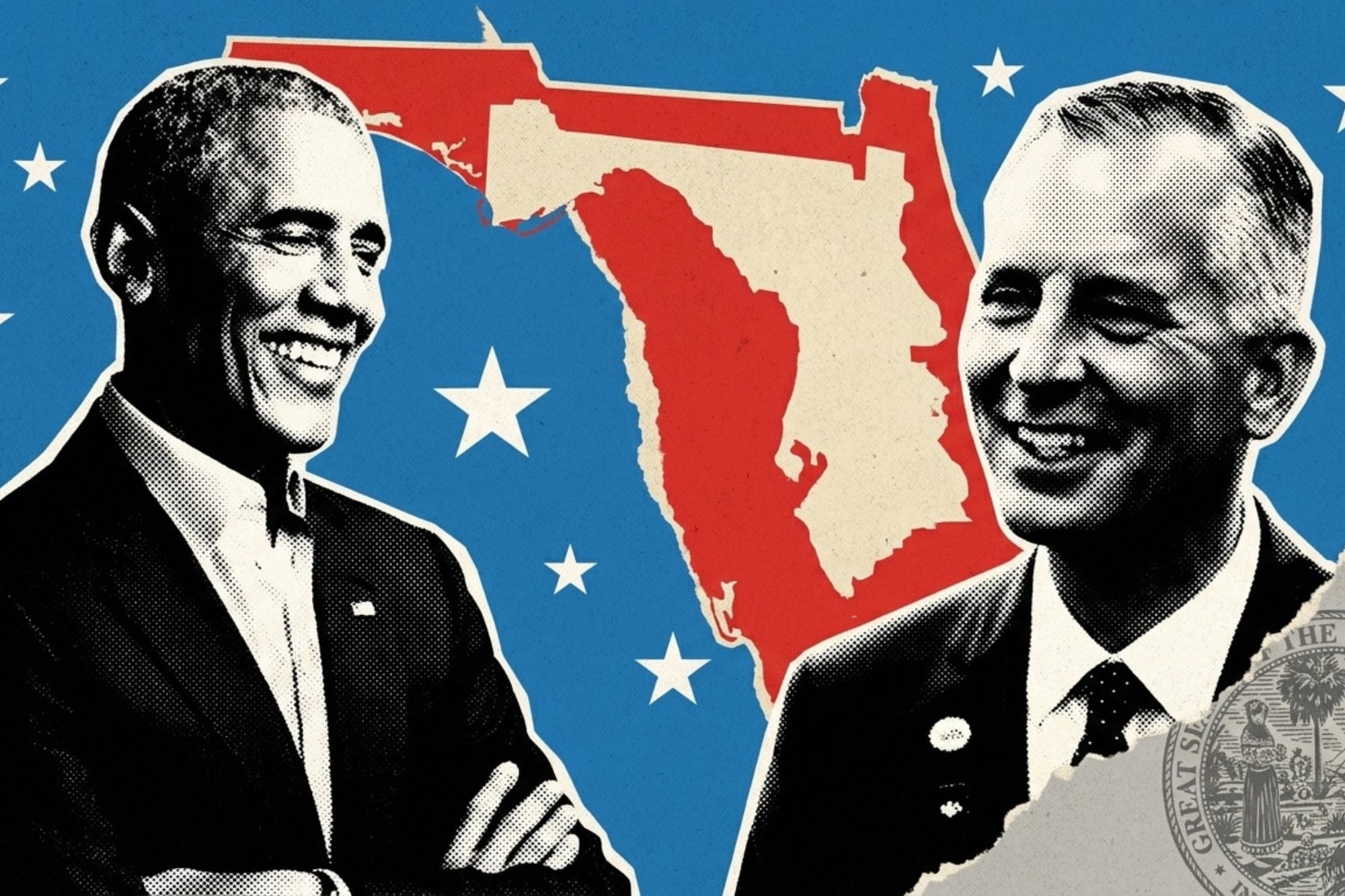 Adiós, DeSantis: Obama se suma a Clinton y respalda a Jolly en las elecciones de Florida