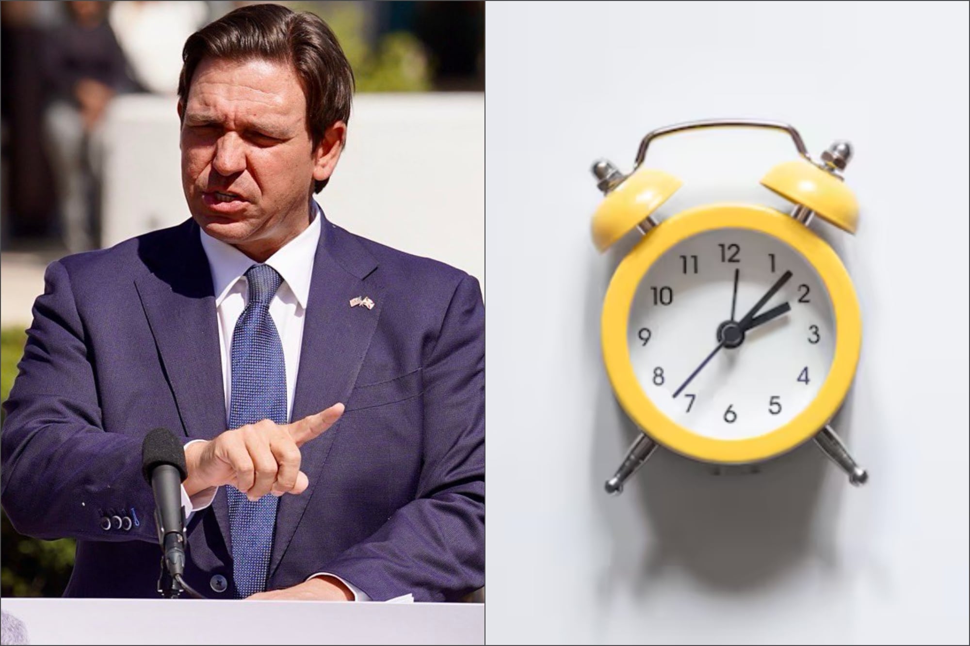 El último horario de verano de Ron DeSantis en Florida como gobernador: cuándo se vuelve al DST