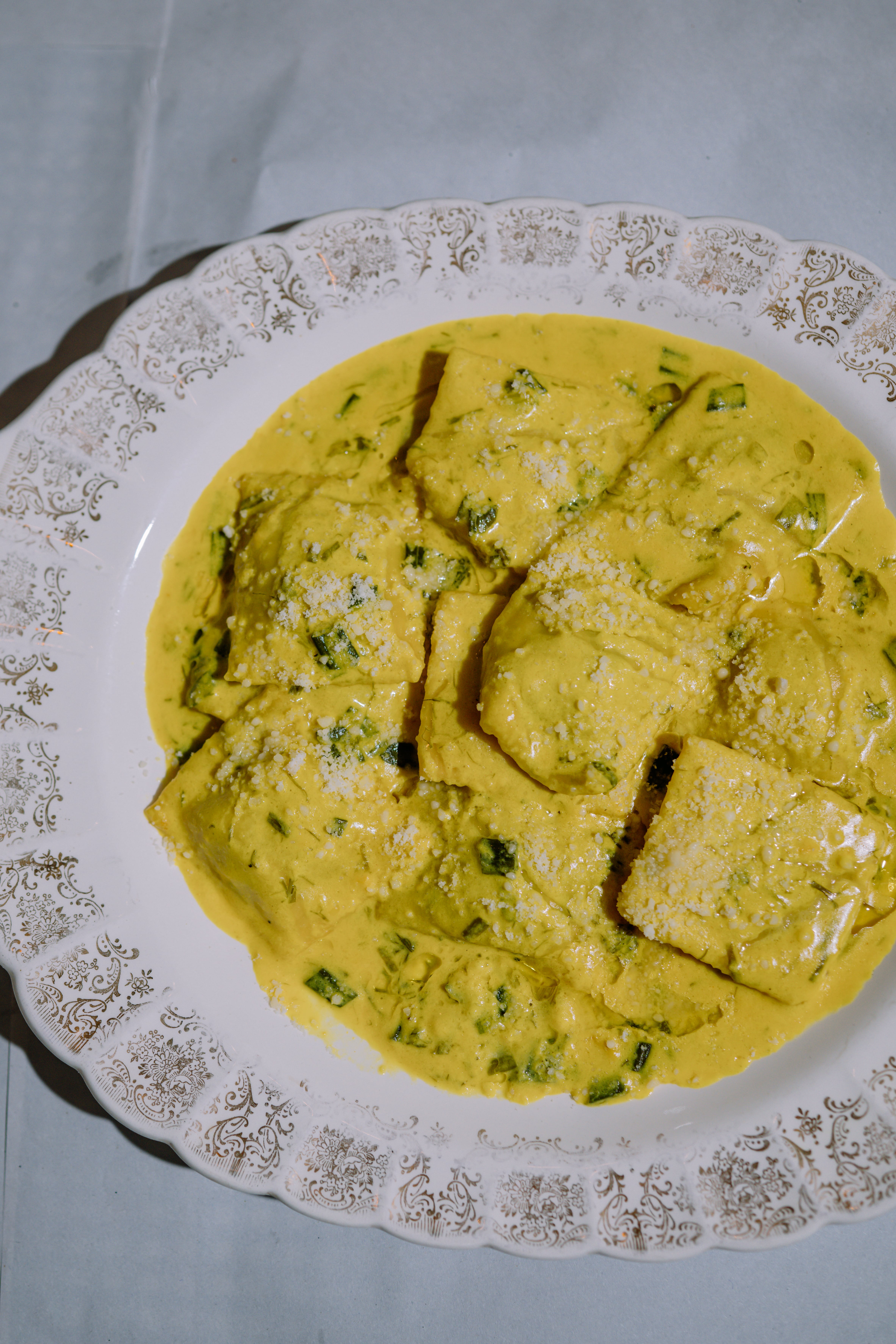 El menú cambia cada semana y las pastas son protagonistas