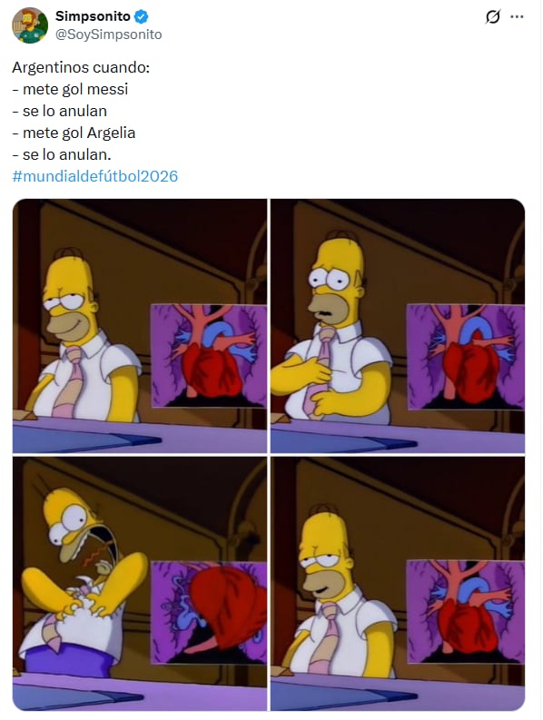 Los mejores memes de Argentina vs Argelia