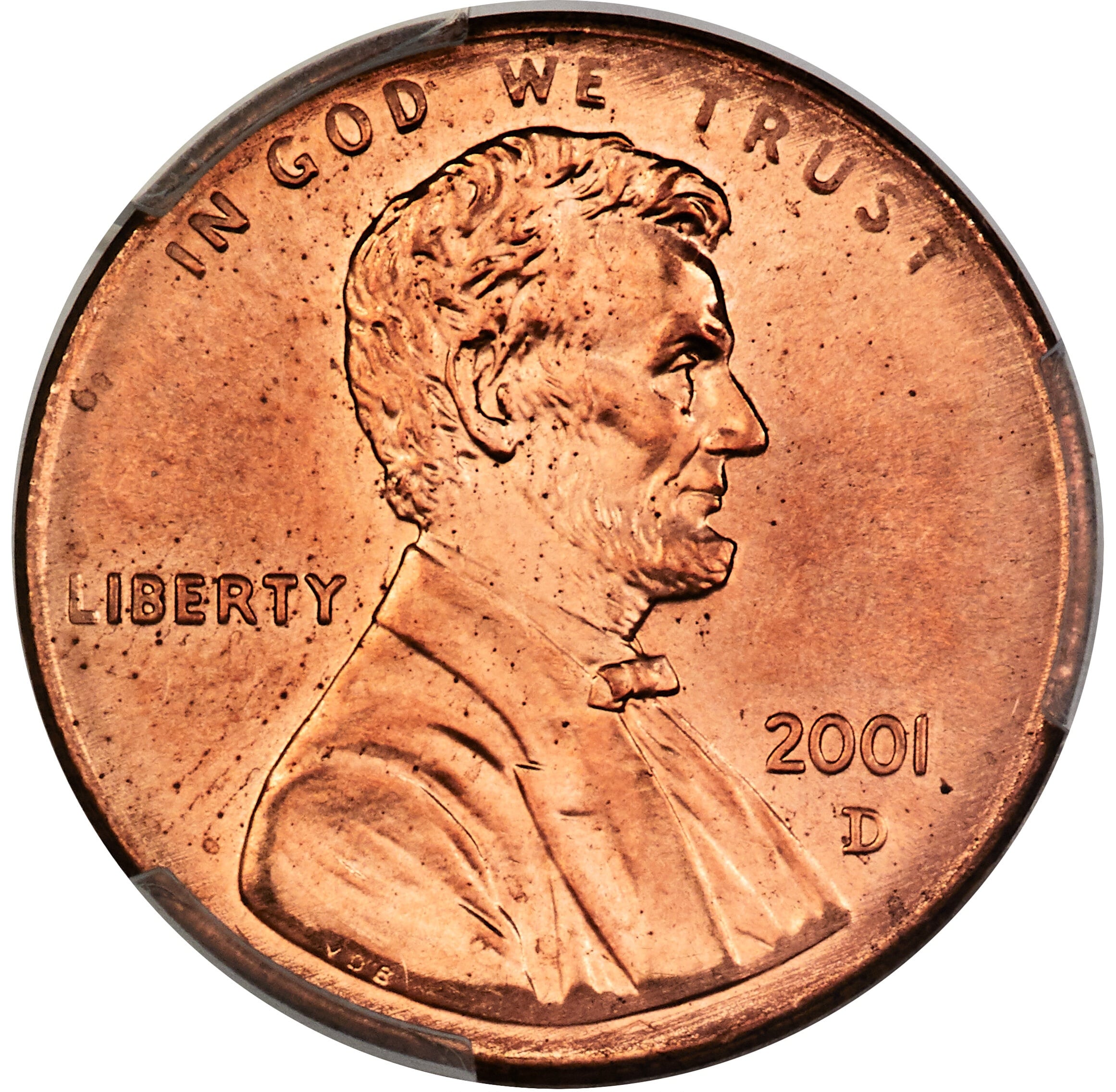 La pieza fue acuñada en Denver en 2001