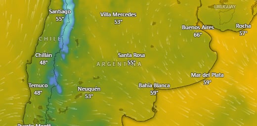 Hay alerta amarilla por vientos y tormentas para este viernes 24 de abril: las provincias afectadas