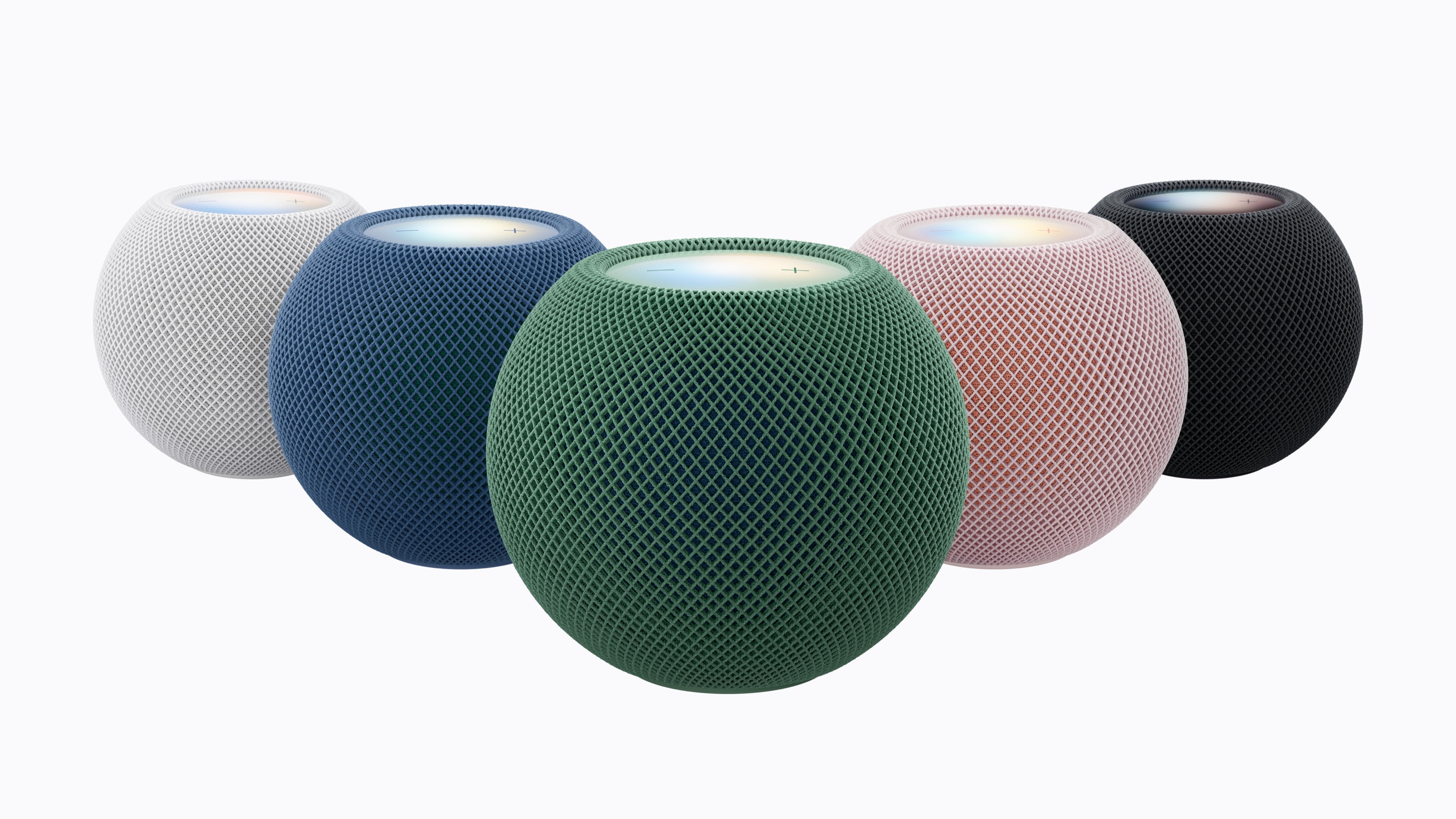 Los nuevos parlantes HomePod mini 2 de Apple