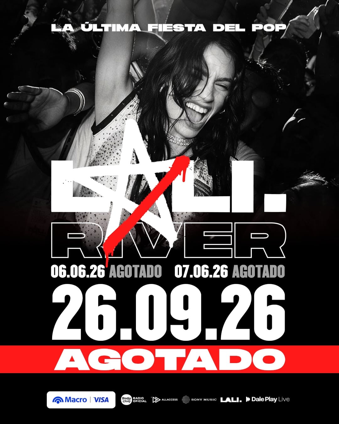 Este sábado 26 de septiembre Lali tiene su