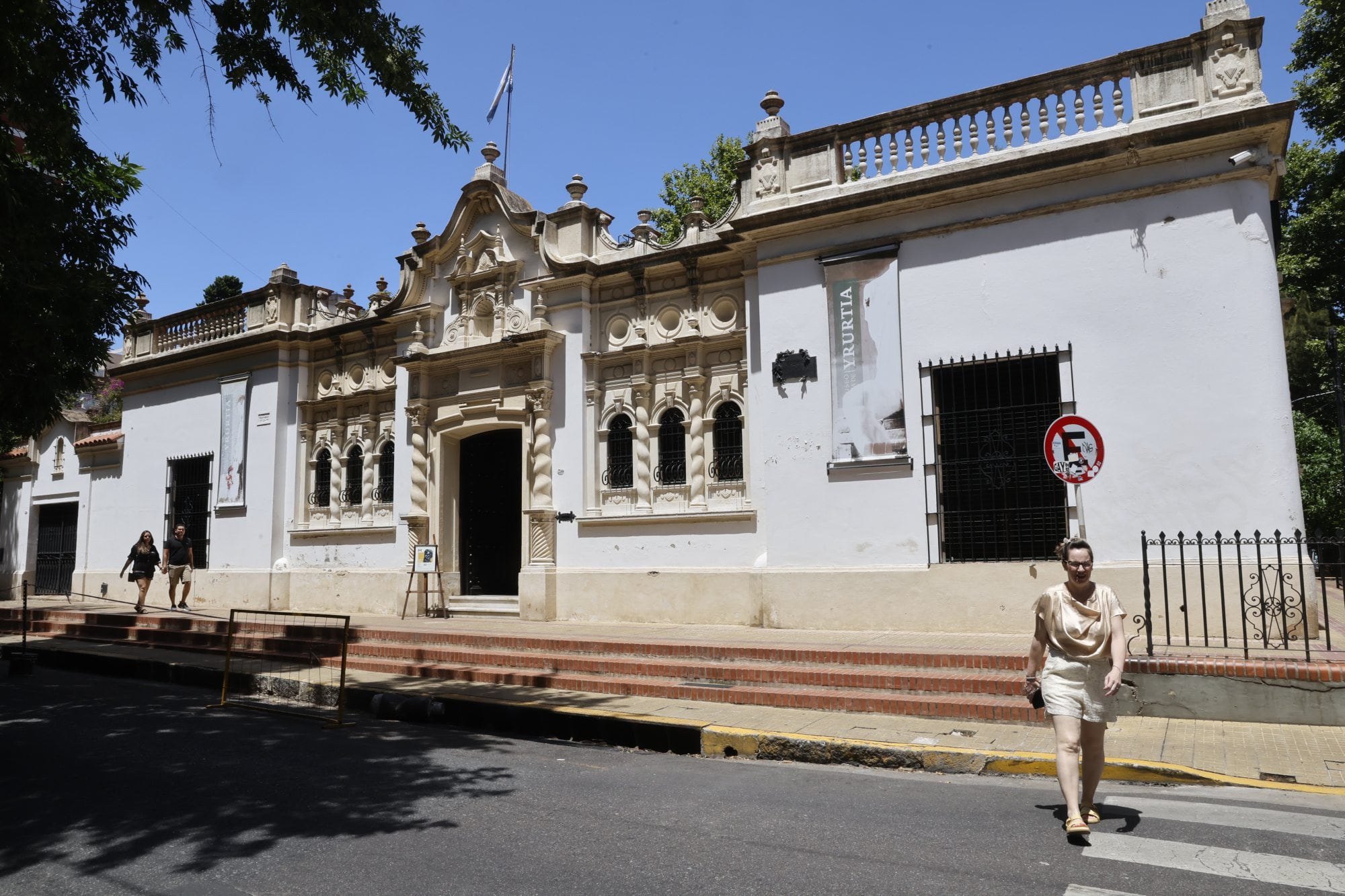 La fachada del Museo Casa Yrurtia, en Belgrano