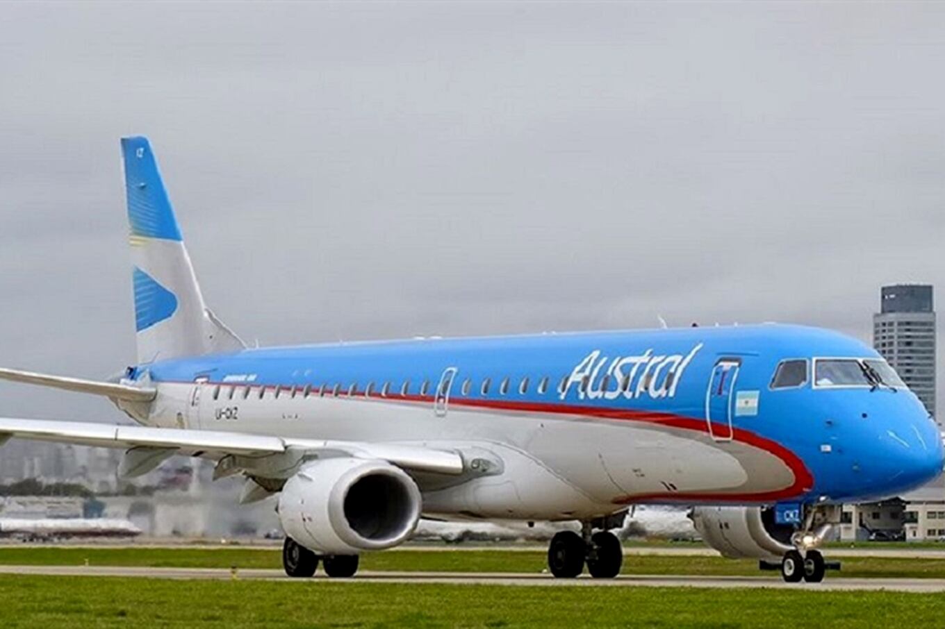 El avión involucrado en el confuso episodio en Sauce Viejo