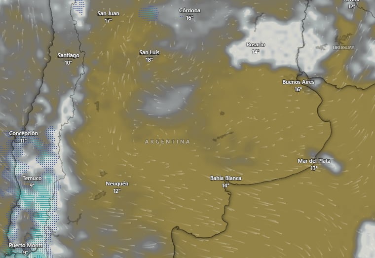 Hay alerta naranja y amarilla por tormentas, nevadas y vientos para este domingo 4 de octubre: las provincias afectadas