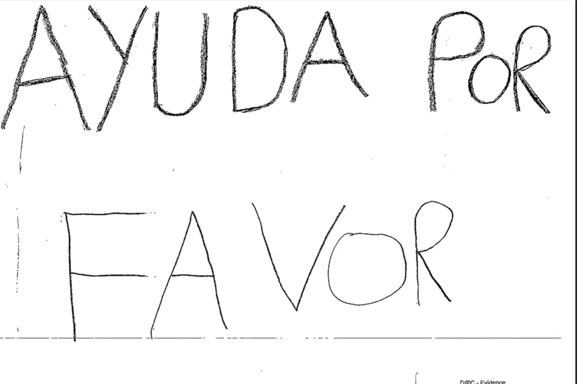 “¿Pueden ayudarme a salir de esta cárcel?”: la carta de una niña detenida por el ICE en Texas