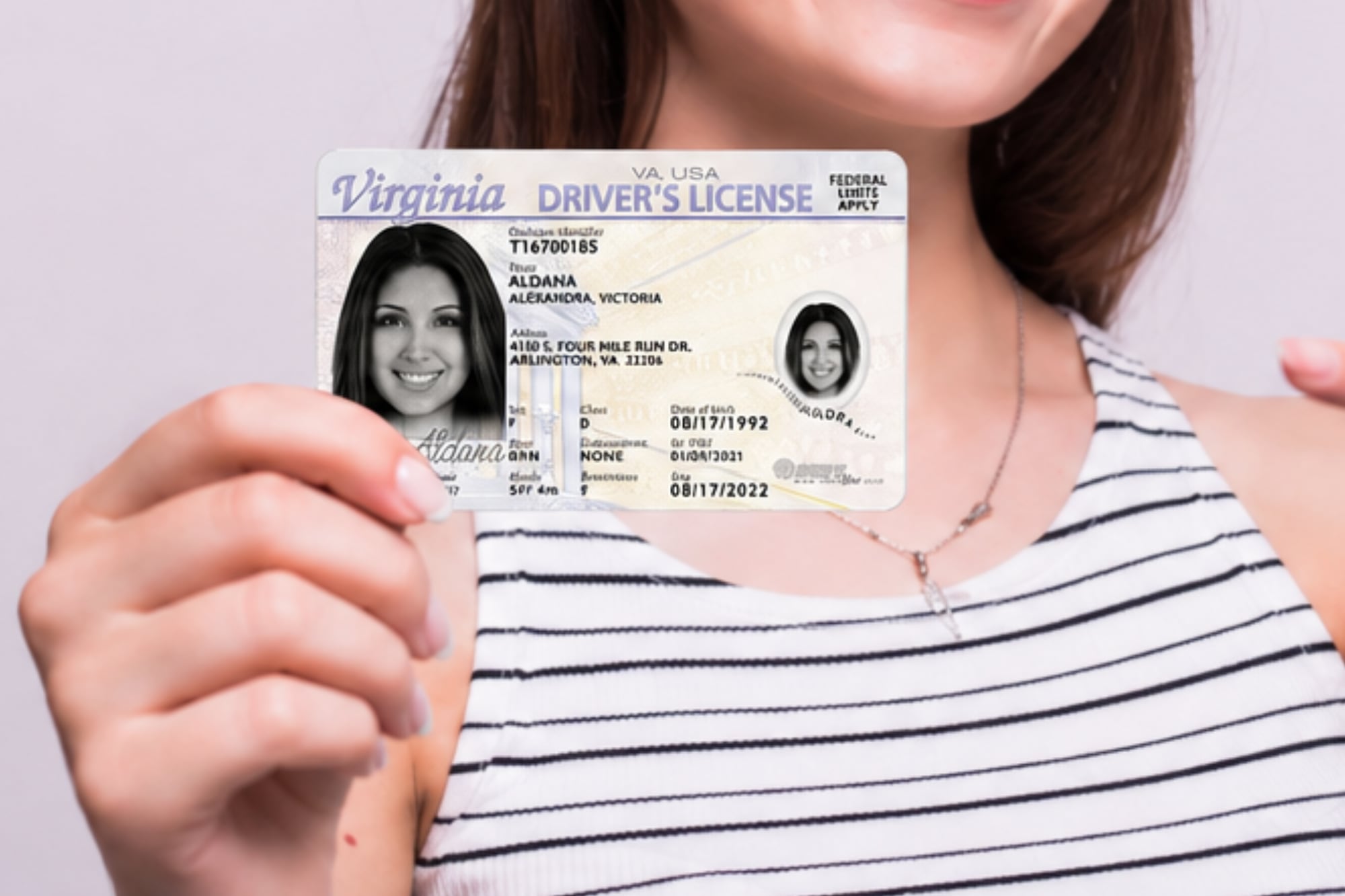 Qué pasa si tu licencia de Virgnia dice “Federal Limits Apply” y quieres volar dentro de EE.UU.