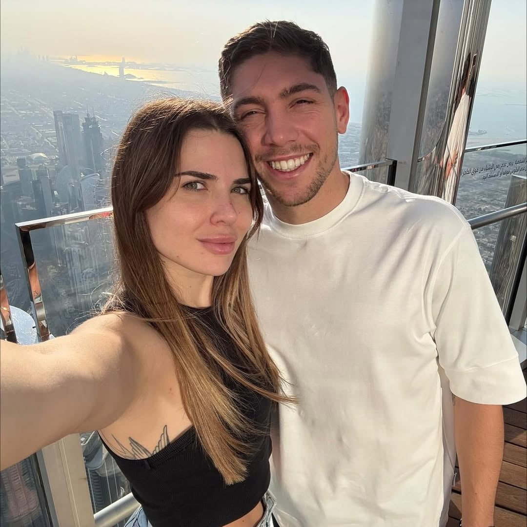 Fede y Mina se conocieron por redes sociales (Foto: @fedevalverde)