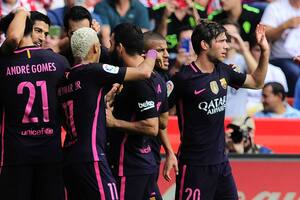 Sporting Gijón-Barcelona: sin Lionel Messi, los catalanes golearon 5-0