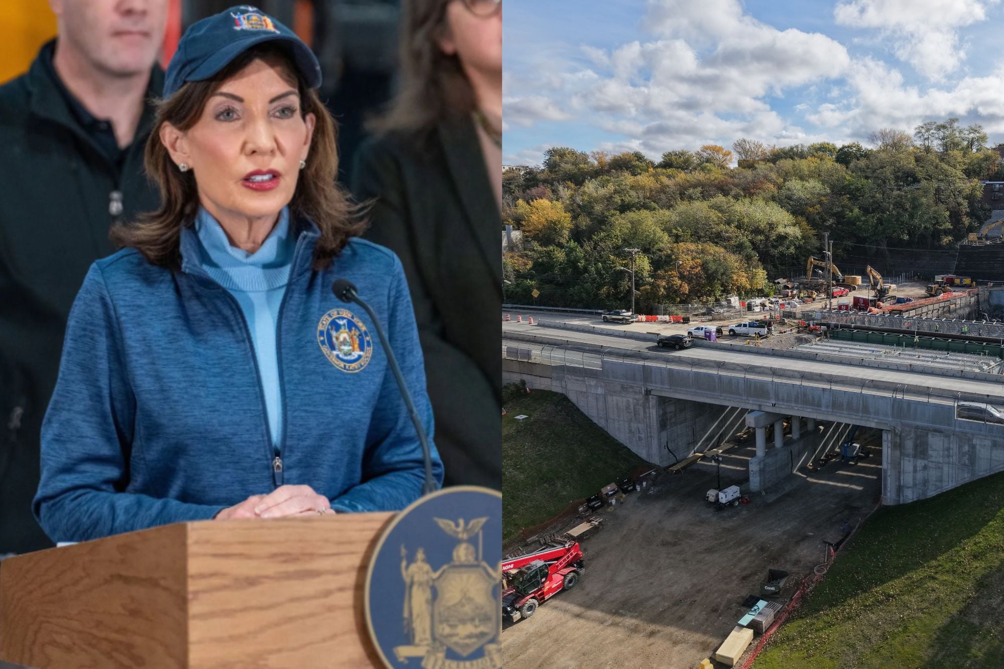 Kathy Hochul apuntó contra Trump por la falta de fondos federales a un proyecto clave en Nueva York