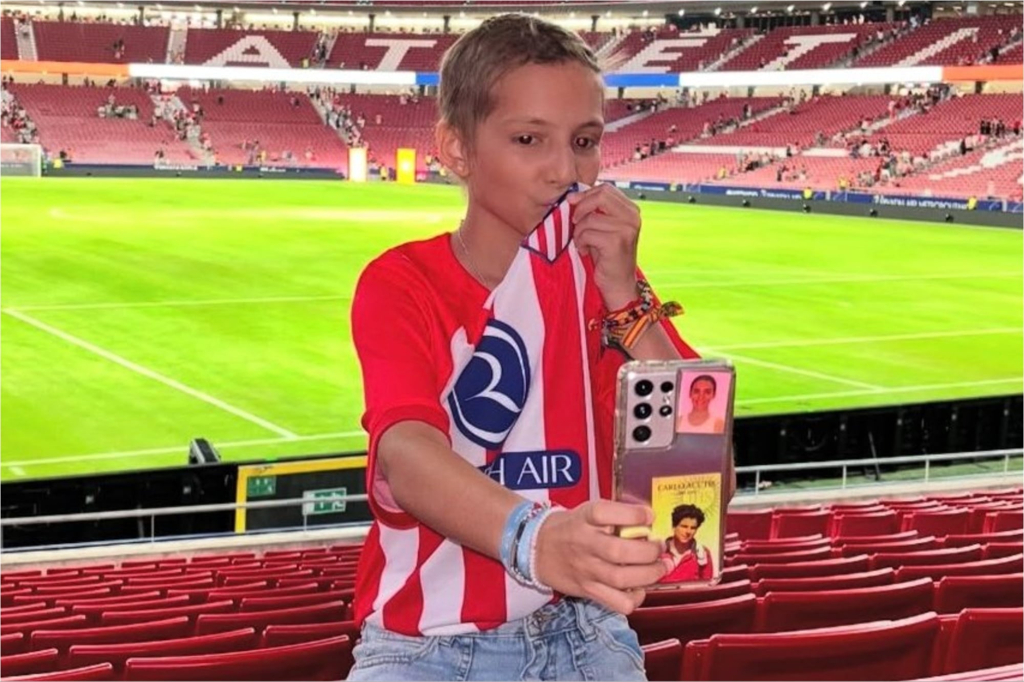 Murió a los 13 años María Caamaño, la “princesa futbolera” que sufría una rara enfermedad y dejó una gran enseñanza