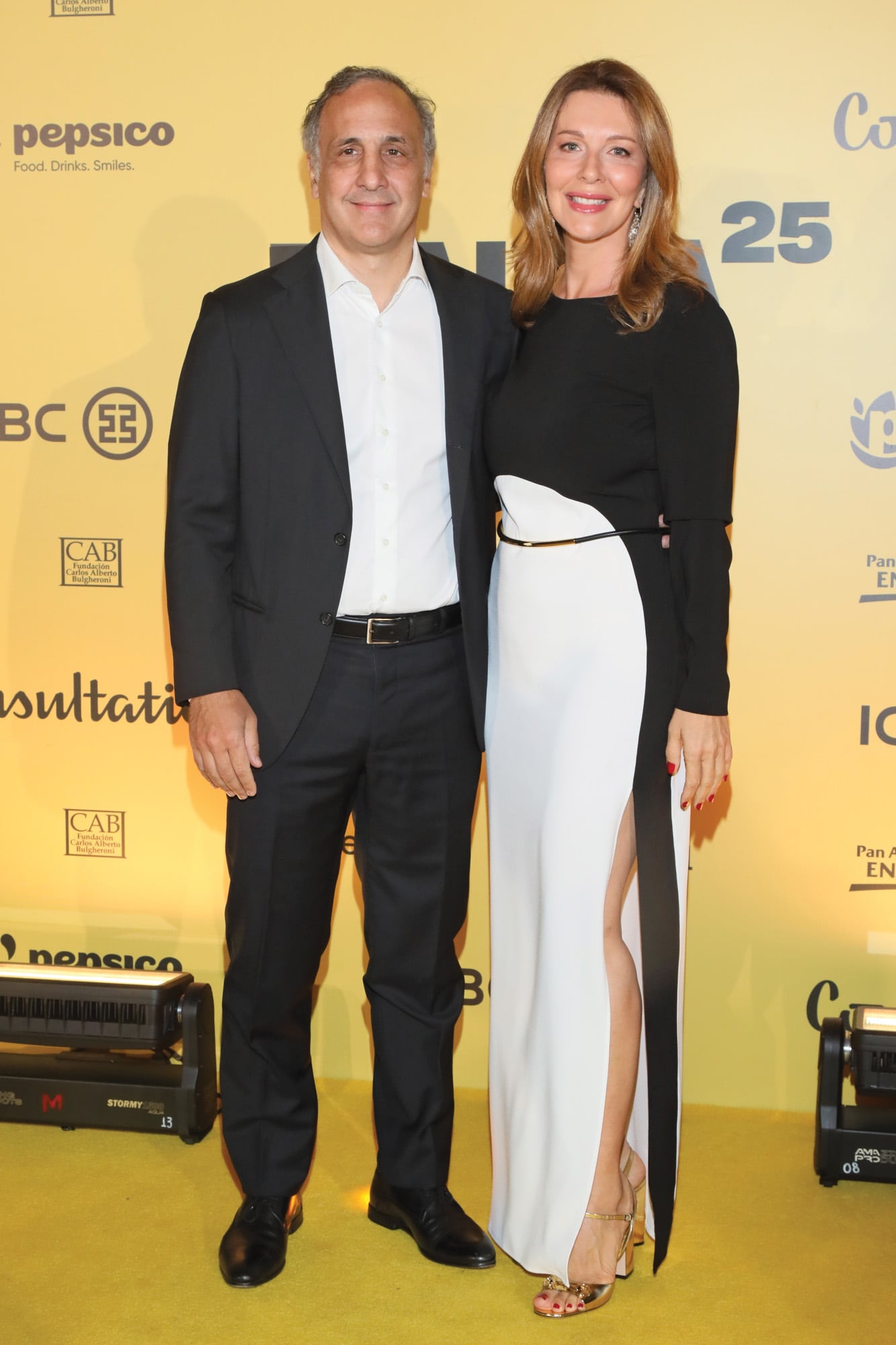 El CEO de Pan
American Energy Group, Marcos
Bulgheroni, y su mujer, Nunzia
Locatelli de Bulgheroni
