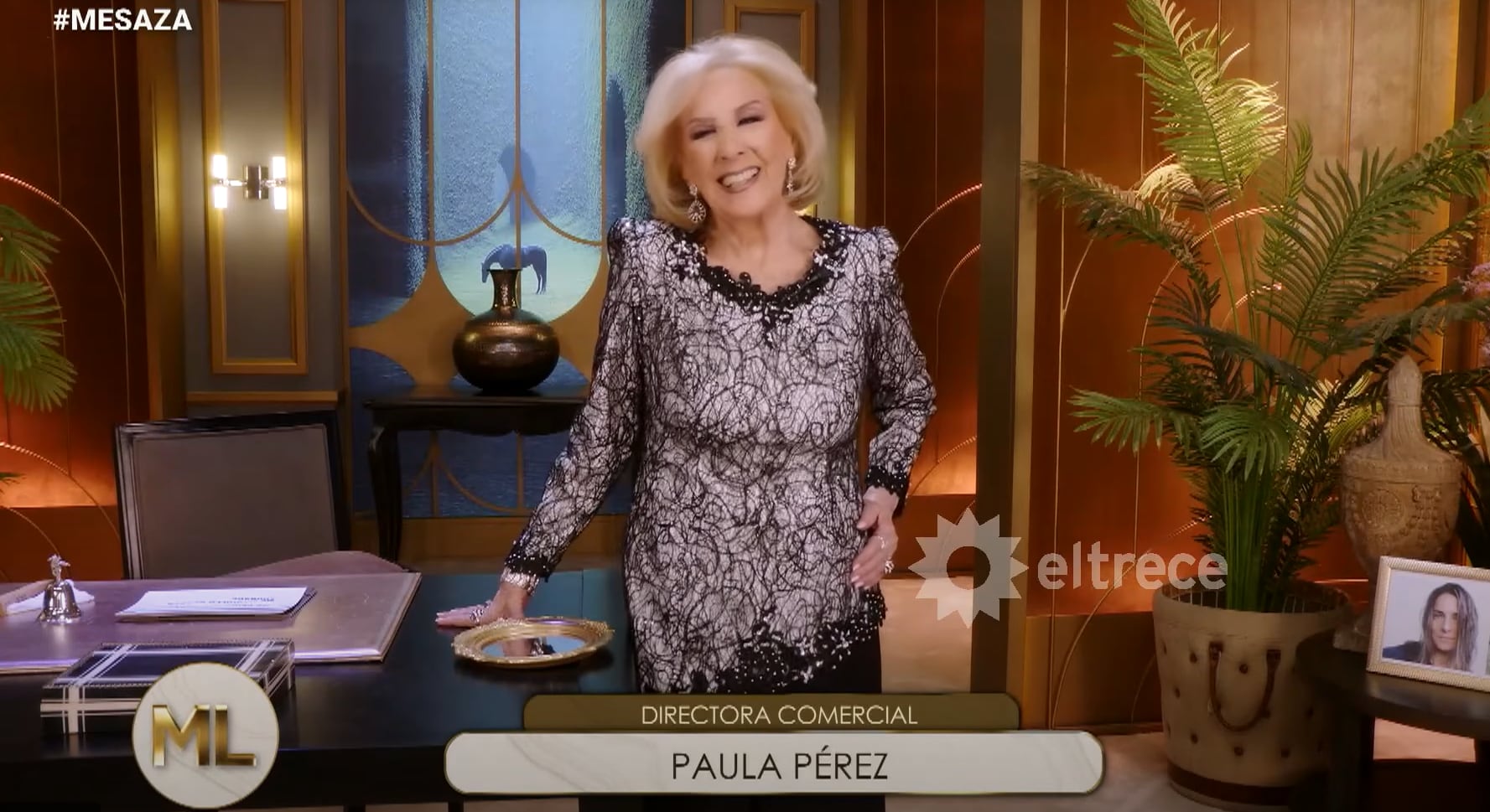 Mirtha Legrand en su programa del sábado 21 de febrero en la víspera de sus 99 años