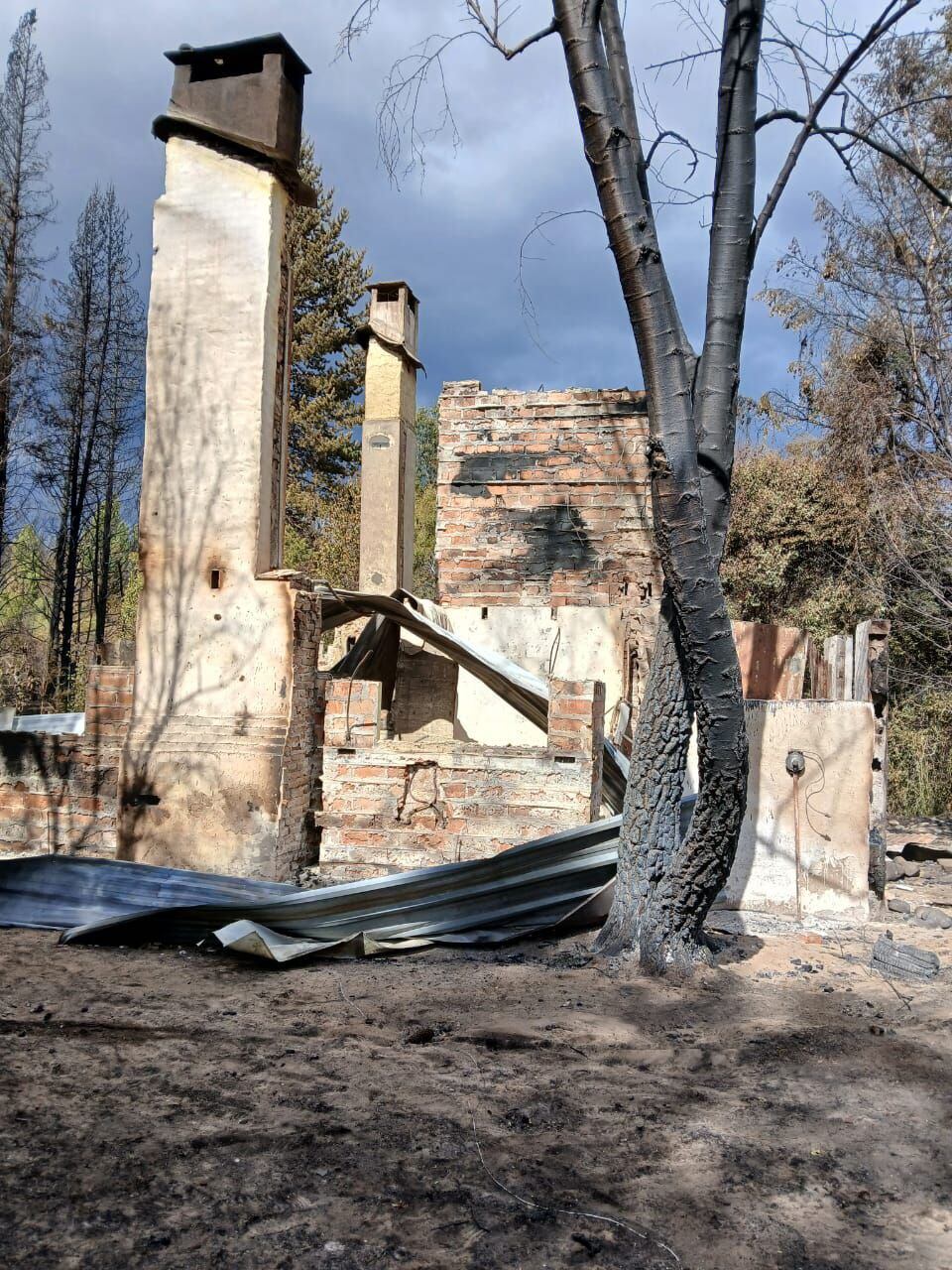 Sabían que al volver encontrarían su casa en el peor estado.