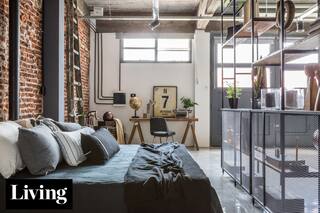 Padre e hijo hicieron de un depósito en Vicente López un loft espectacular