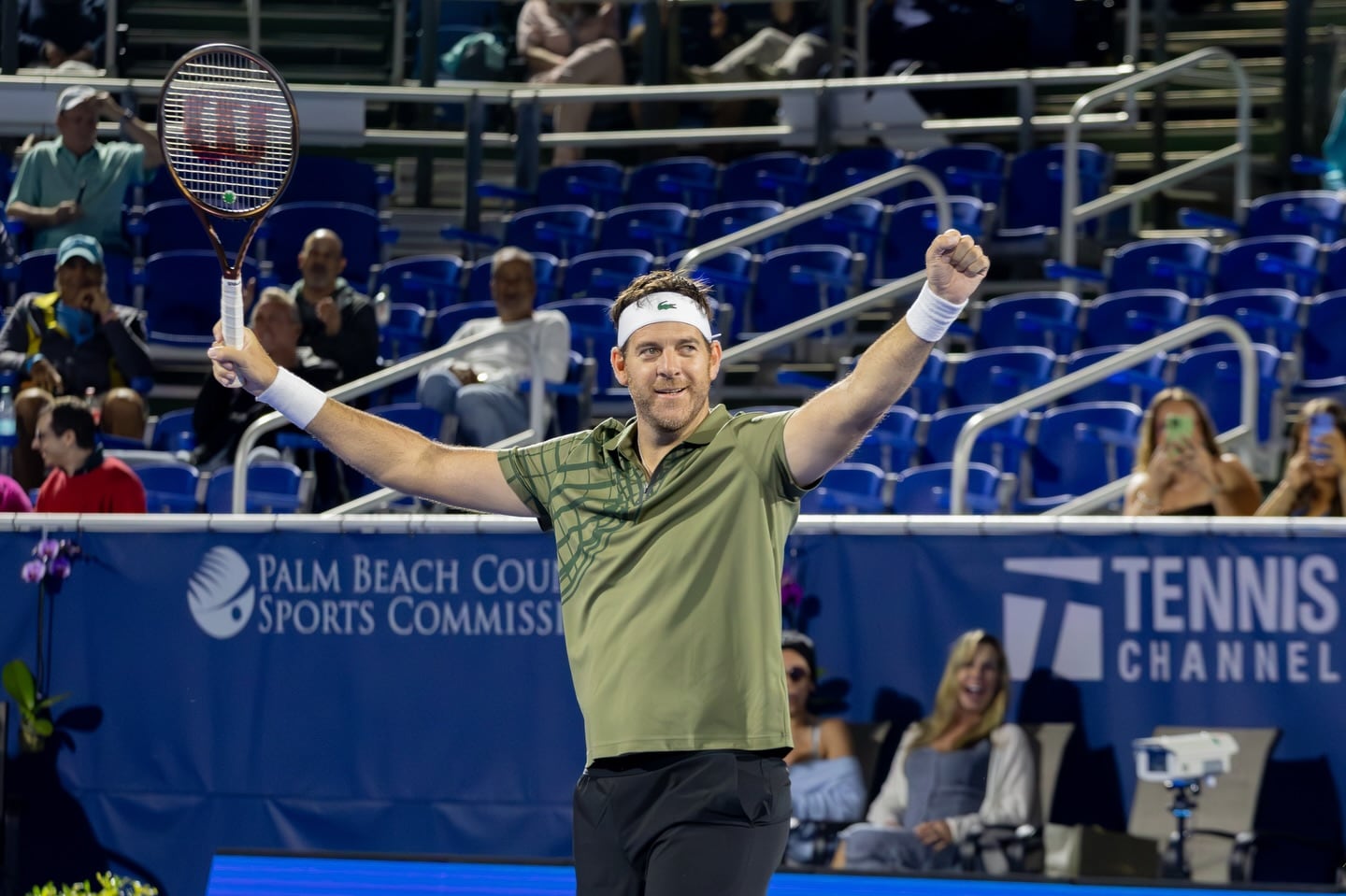 A sus 37 años, Del Potro aprovecha su tiempo libre jugando en exhibiciones por distintas partes del mundo