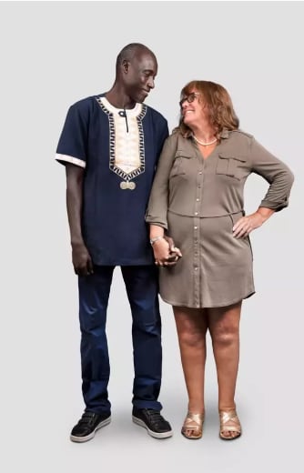 La pareja se muestra muy consolidada a pesar de las diferencias y la distancia (Foto: Gentileza LADbible)