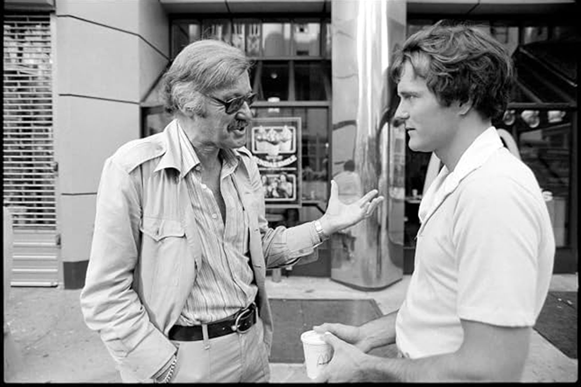 El actor Nicolas Hammond junto a Stan Lee