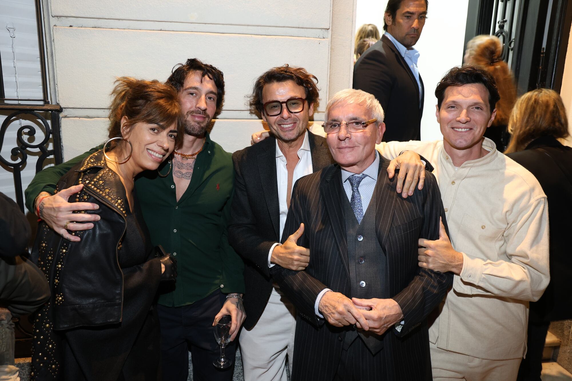 Naná Gallardo, Ariel Nsso, Wally Diamante, Esteban Tedesco y Facundo Garayalde 