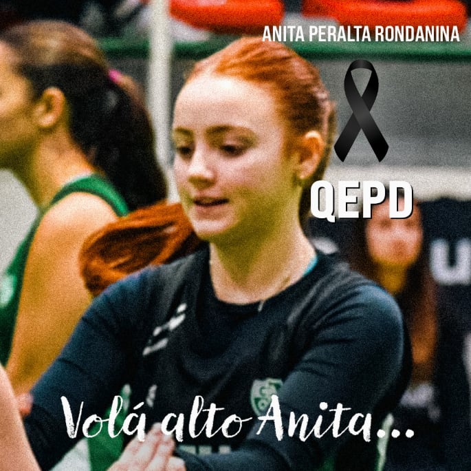 La fotografía que publicó en club de vóley de la adolescente