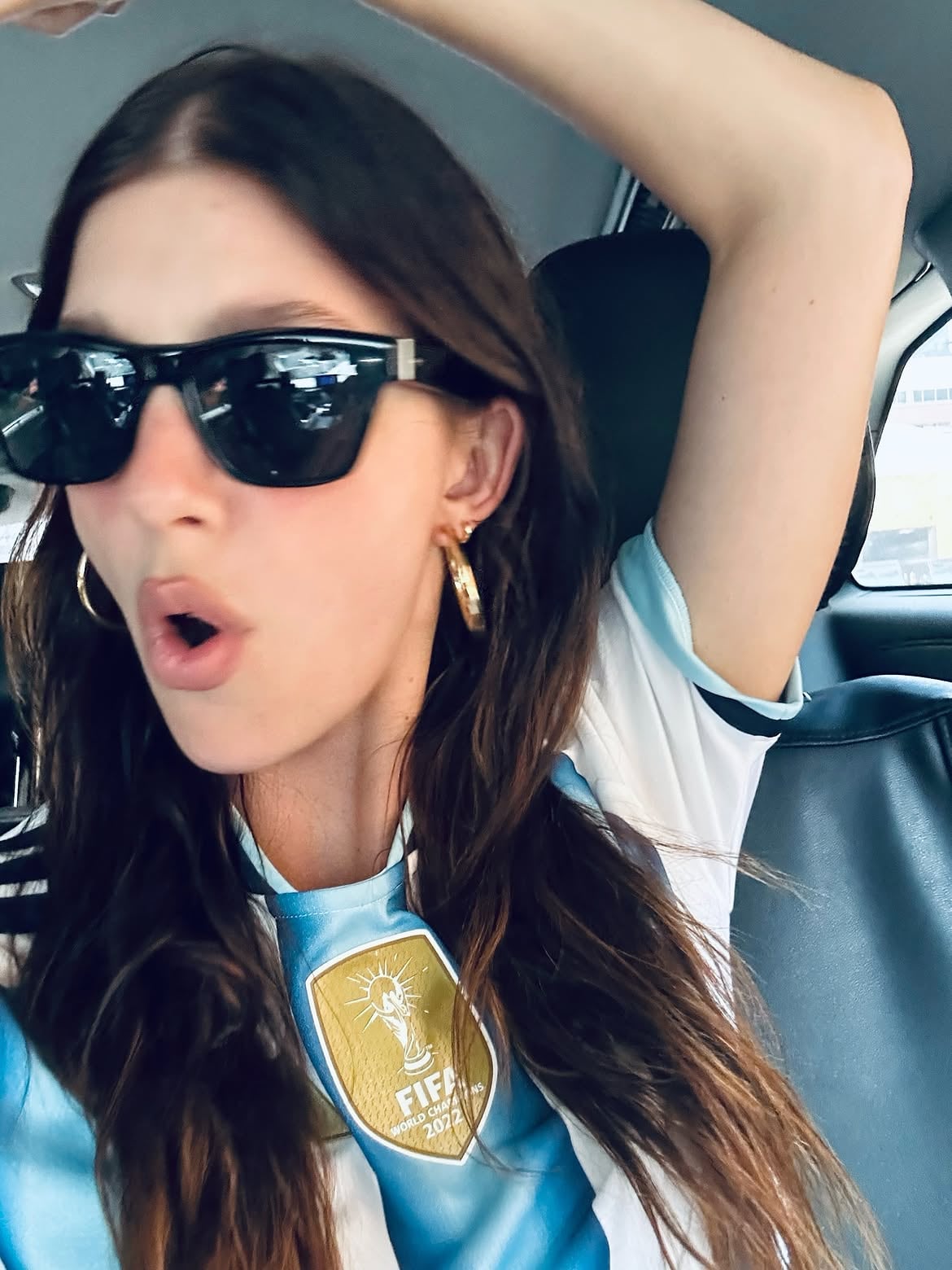 Camila Morrone, fan número 1 de la Scaloneta