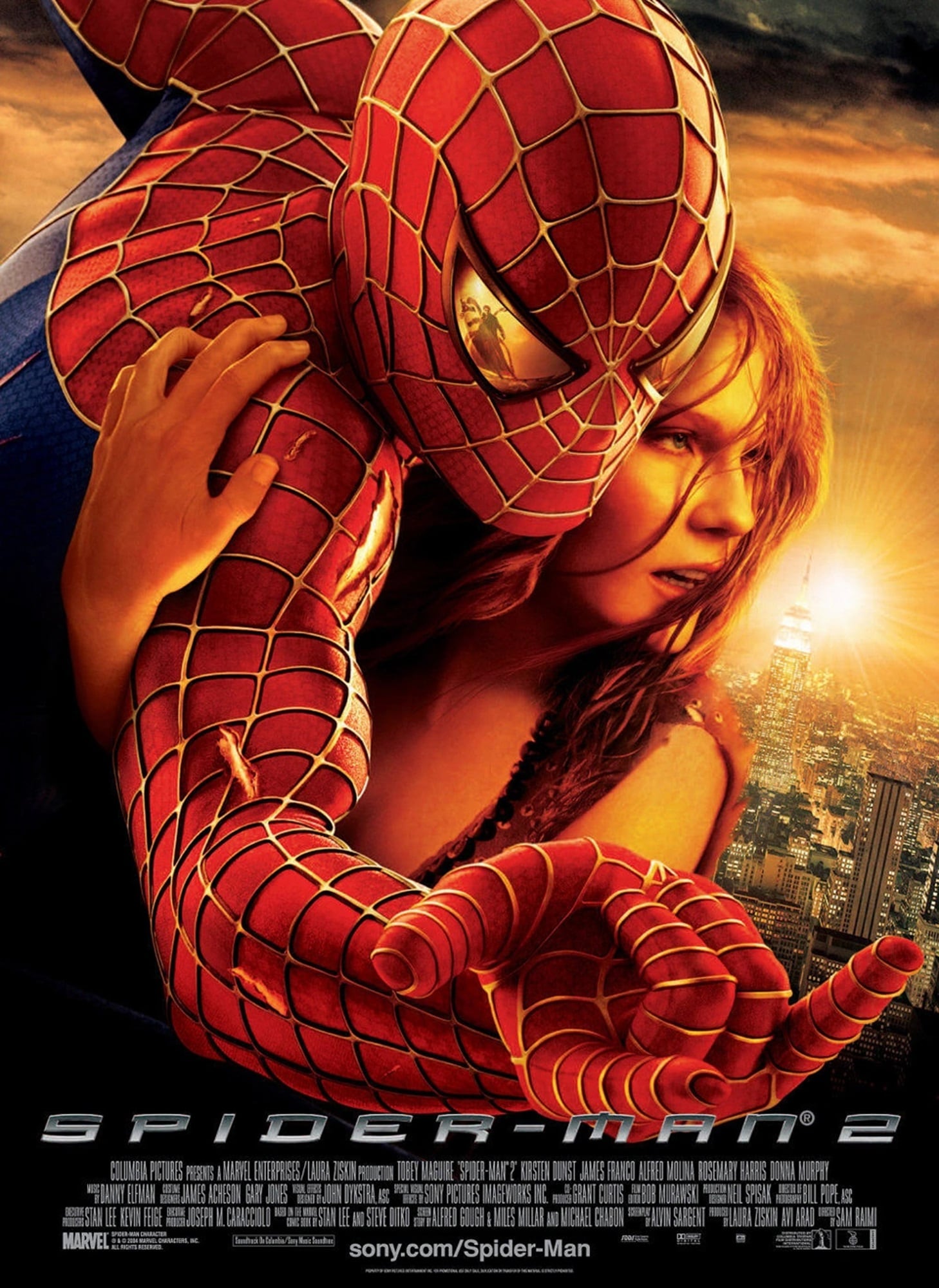 El poster de El Hombre Araña 2 es uno de los más icónicos en la historia del cine