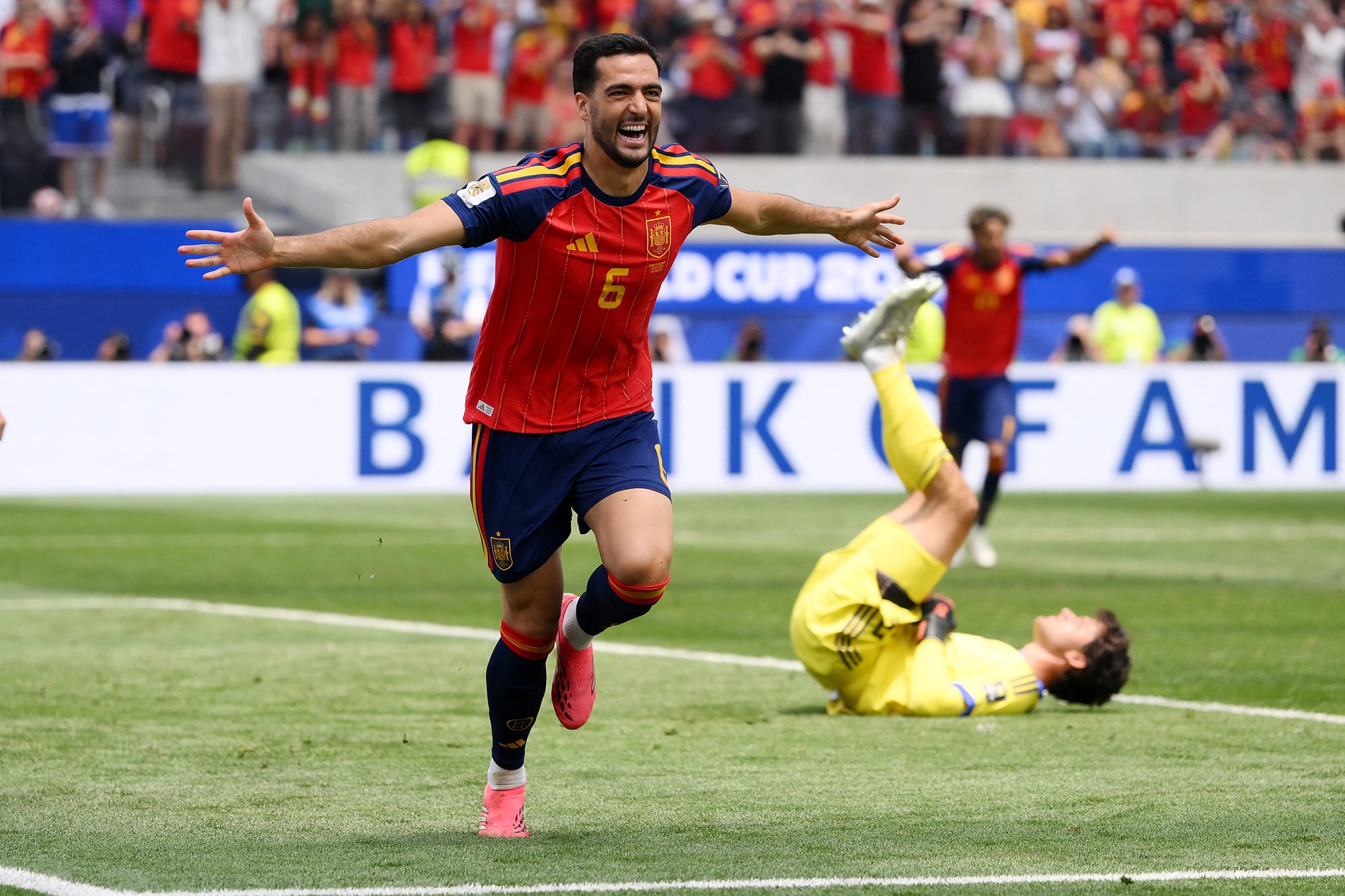 España venció 2-1 a Bélgica y jugará las semifinales del Mundial ante Francia