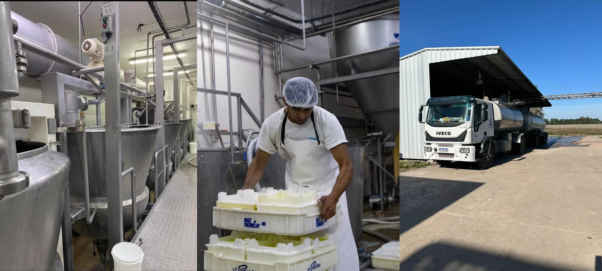 La empresa trabaja hoy con 30.000 litros de leche por día