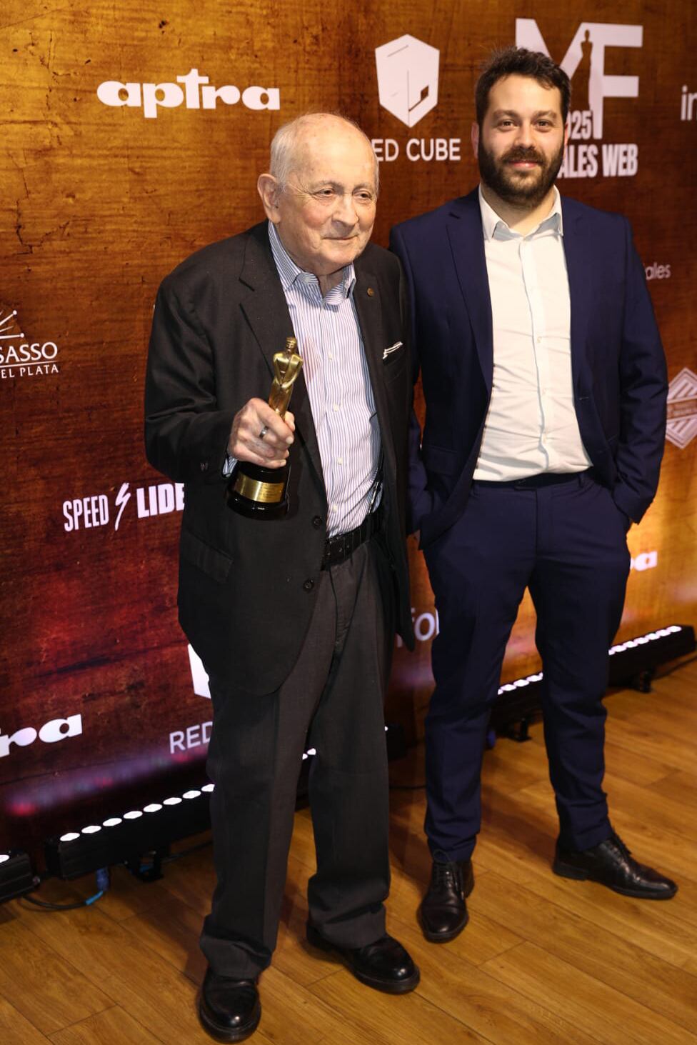 Chiche Gelblung, el primer ganador de la noche