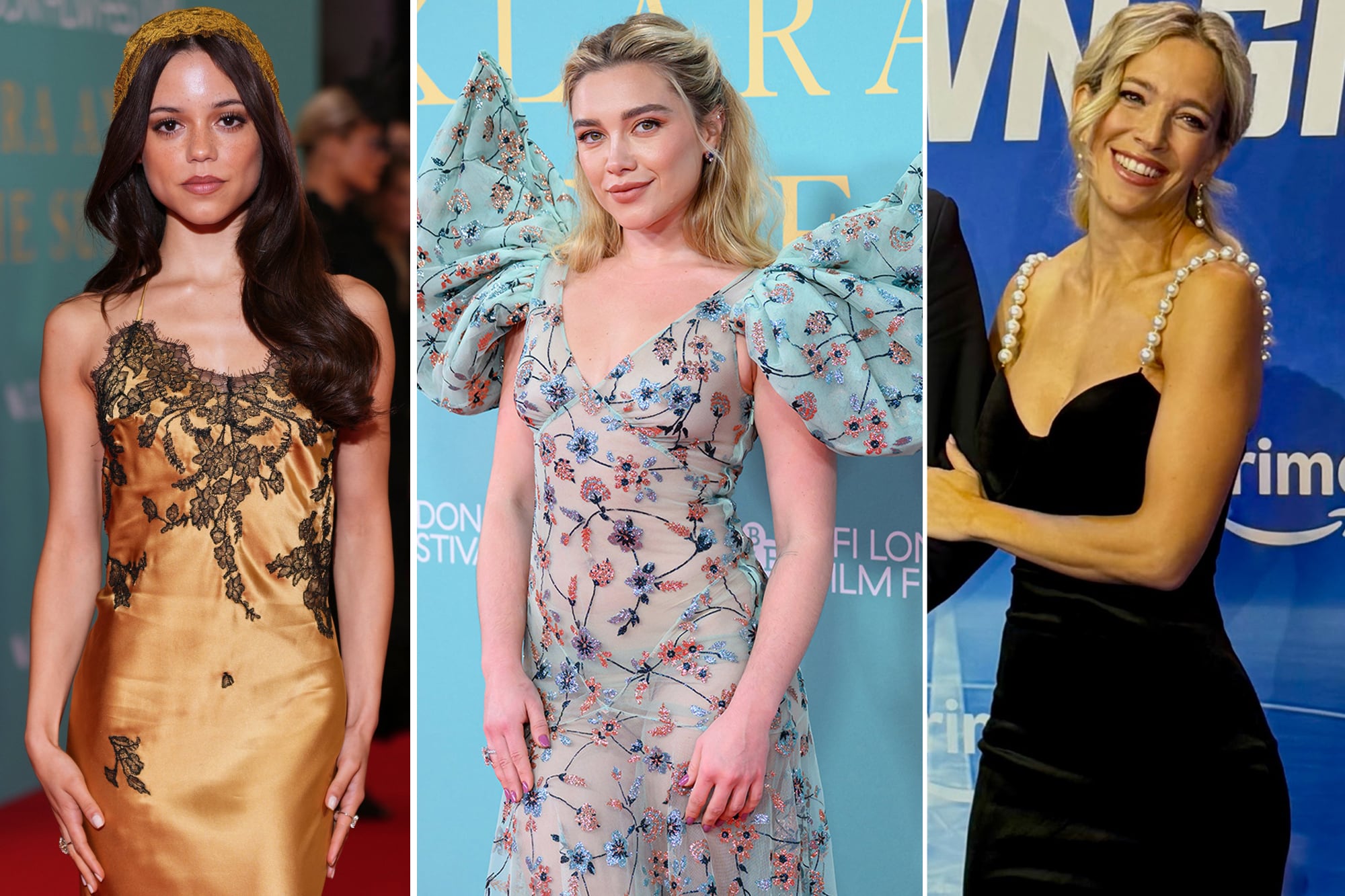 En fotos: del etéreo look de Florence Pugh y el vestido lencero de Jenna Ortega a la felicidad de Luisana Lopilato