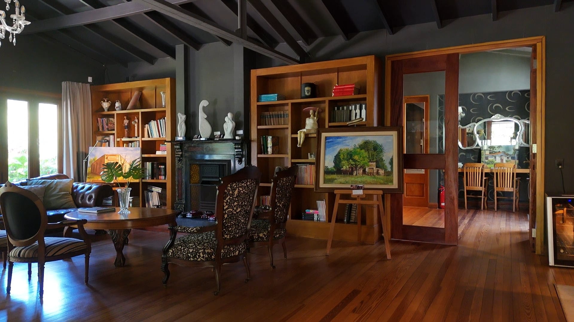 Living de La Vieja Hostería.